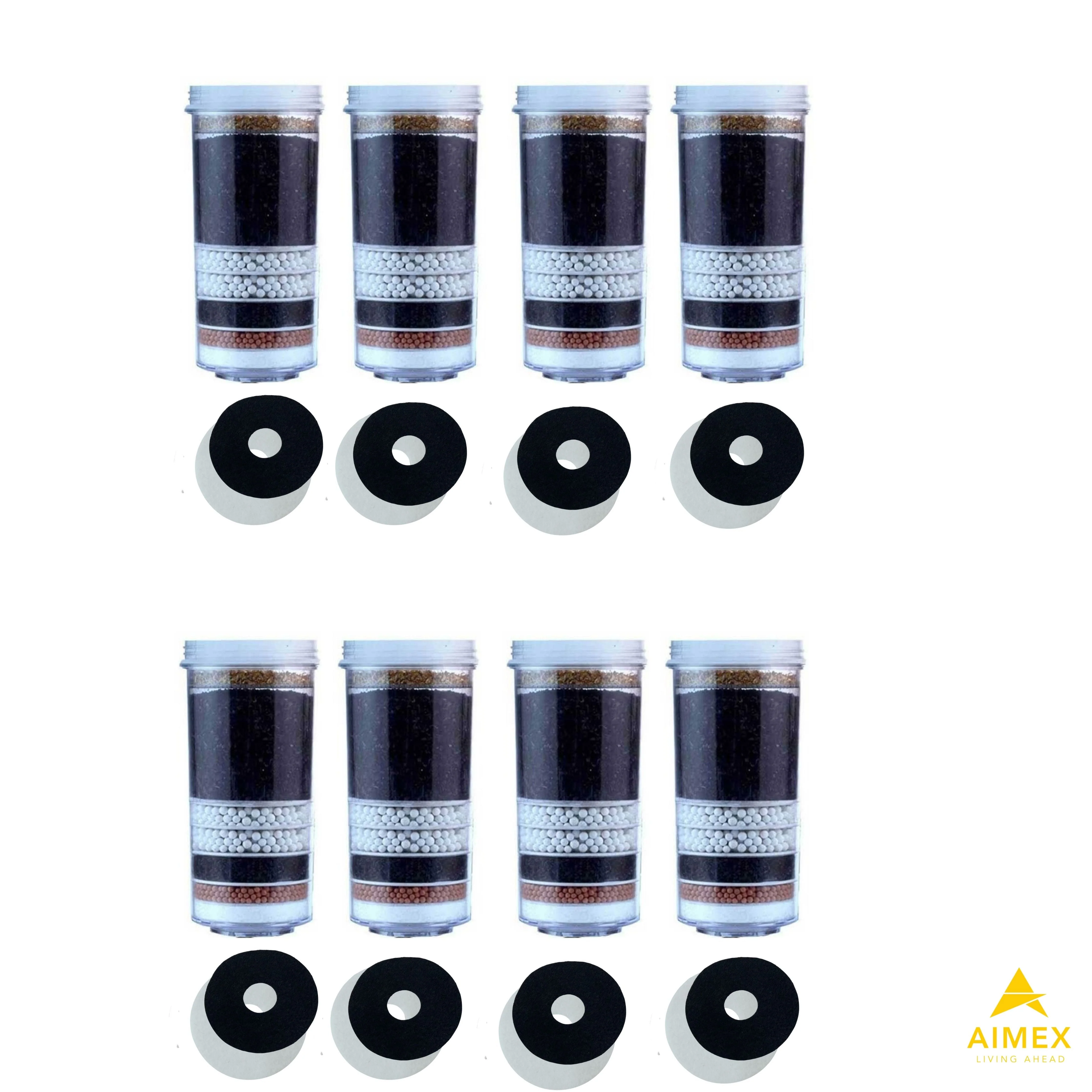 Aimex 8 Stage Water Fluoride Reduction Filter Cartridges x 8