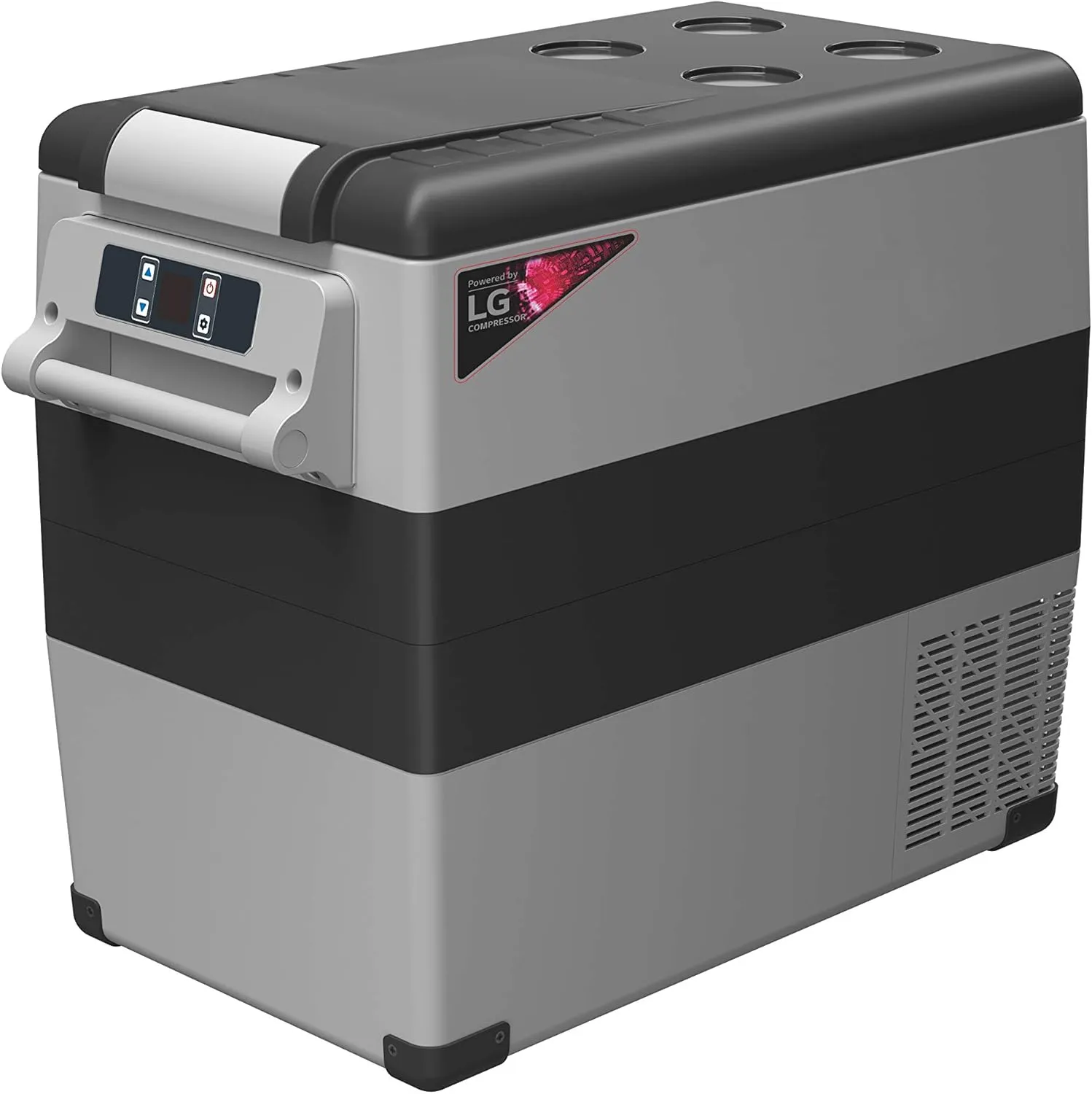 Portable Refrigerator 12 Volt Car Freezer 42 Quart Mini Fridge Freezer (-4��C~68��C) for Truck, RV, Vehicle, Travel, Outdoor -12/24V DC