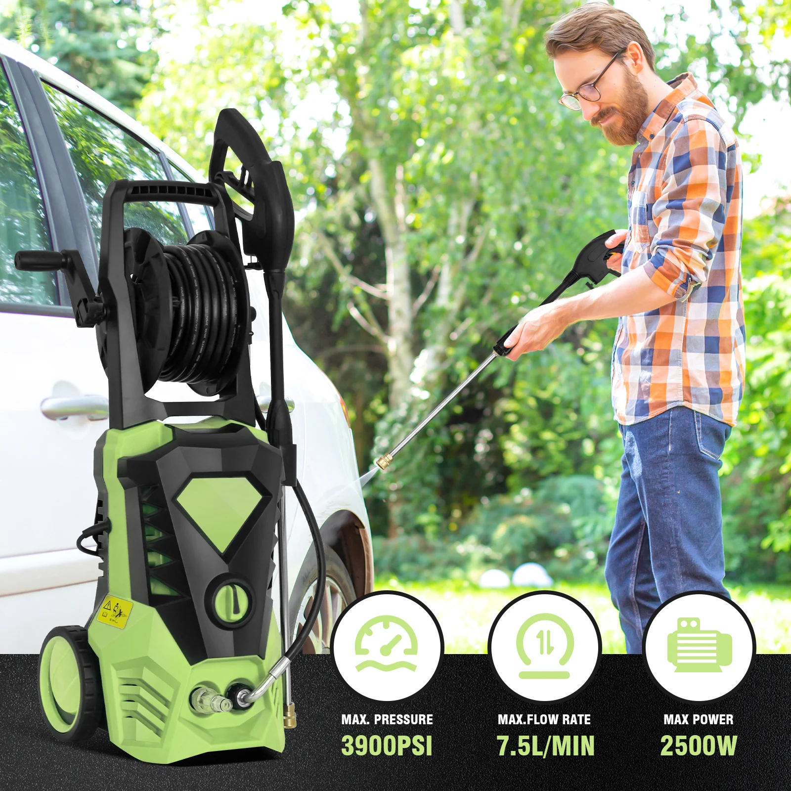 High Pressure Washer Electric Machine