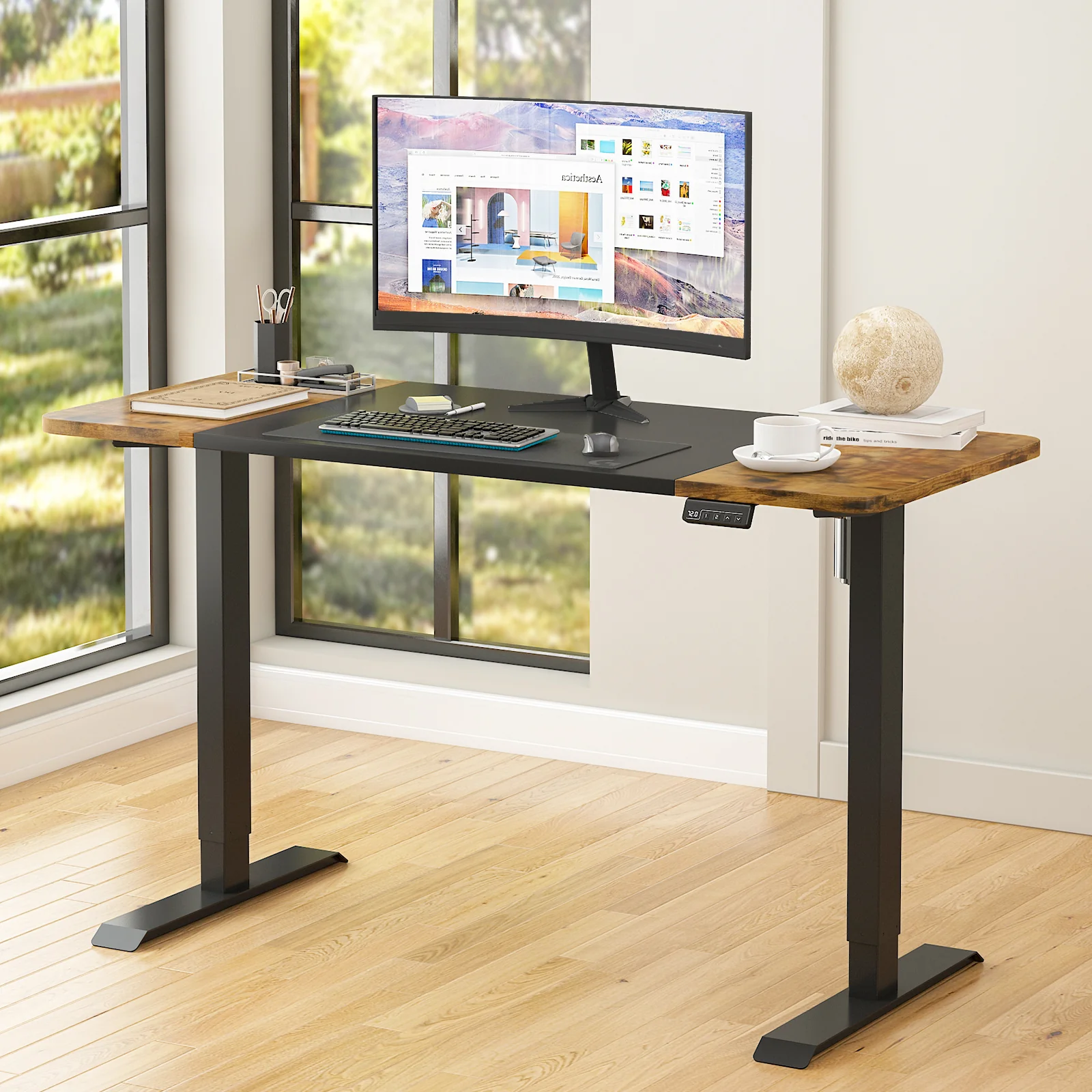 Electric Standing Desk with Memory Lifting 140cm