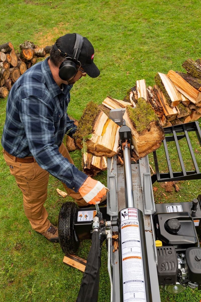 Oregon 35-Ton 306cc Briggs & Stratton Horizontal / Vertical Log Splitter (OR35TBS-1)