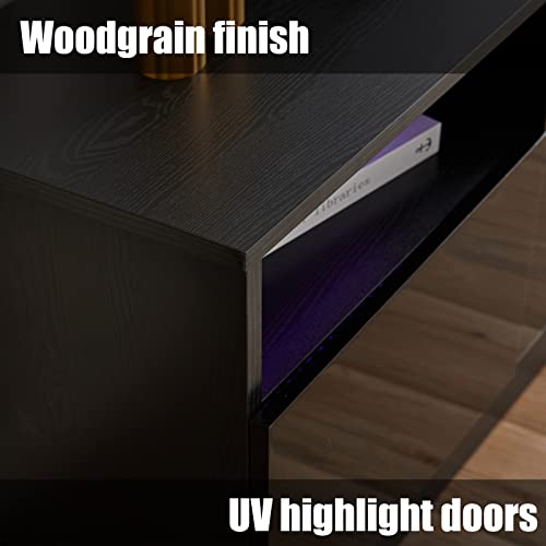 Fireplace TV Stand with 36