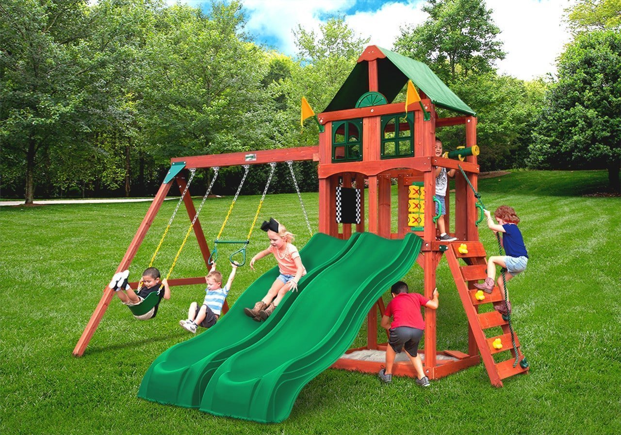 Playmaker Deluxe Swing Set