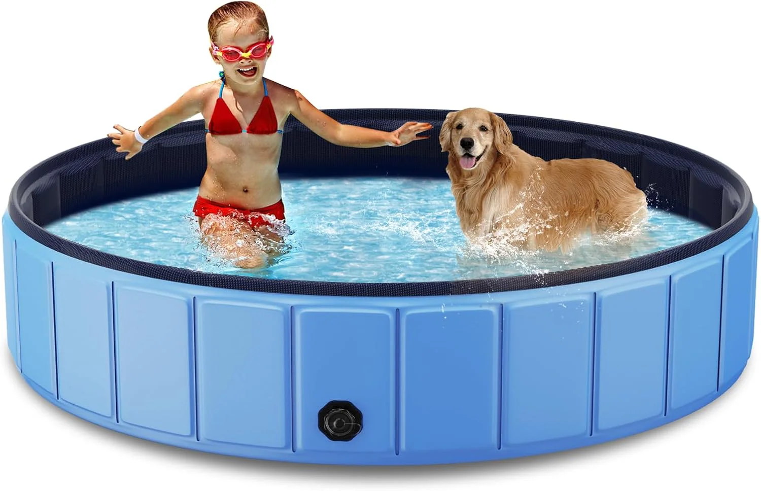 Foldable Dog Swimming Pool, 120