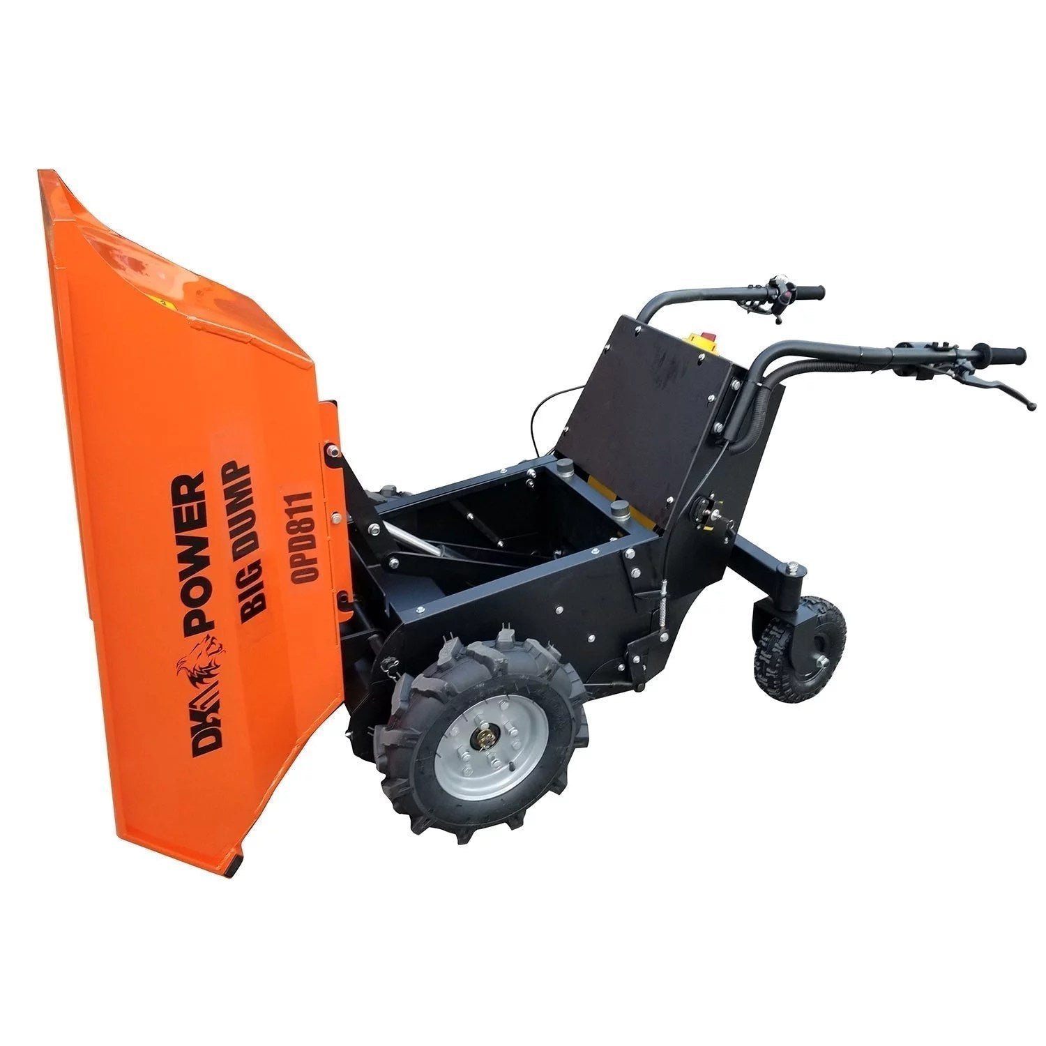 Detail K2 Big Dump 1100 Pound Electric Power Dump Cart �C OPD811