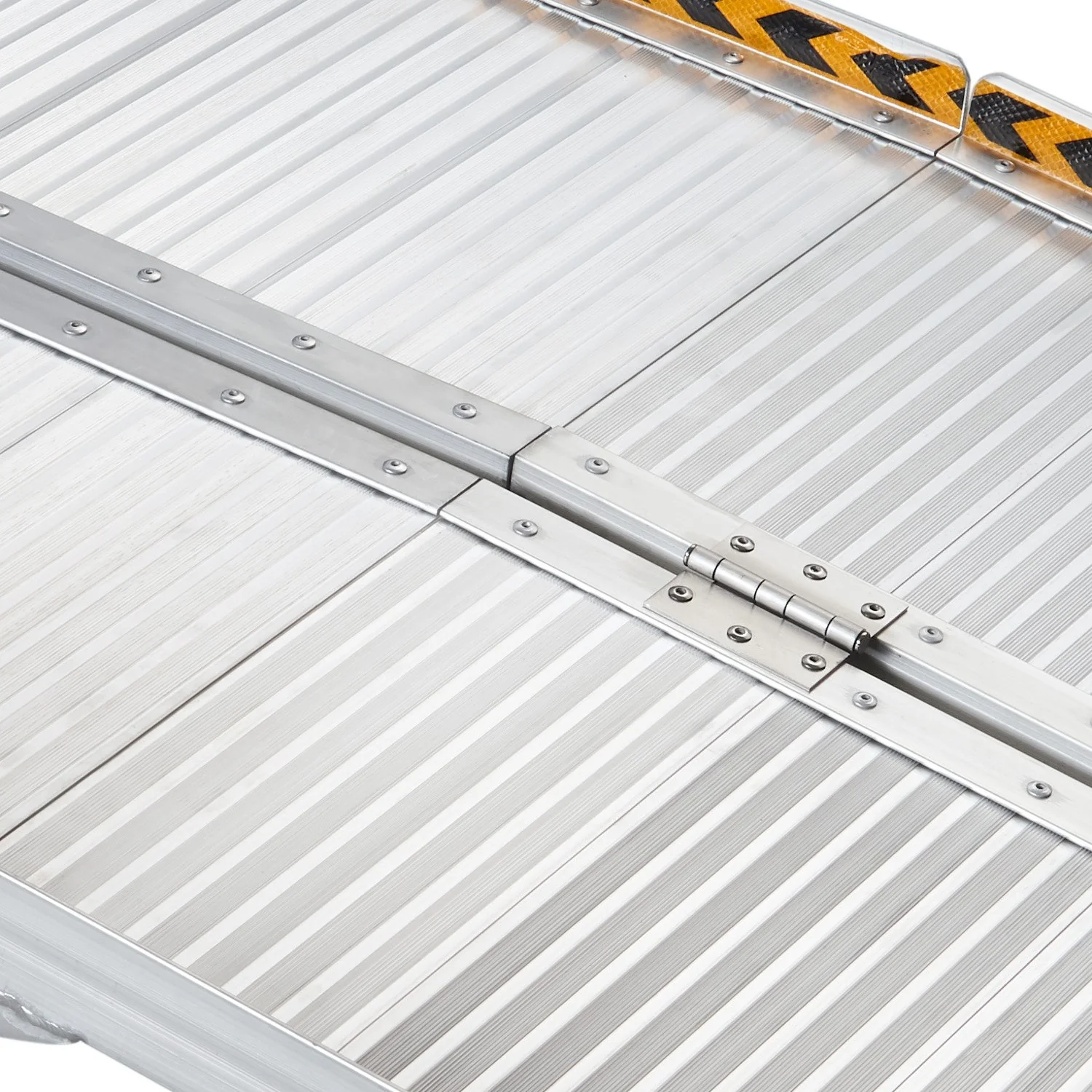 Kartrite 6ft Aluminium Foldable Wheelchair Ramp Non-Slip R02 Silver