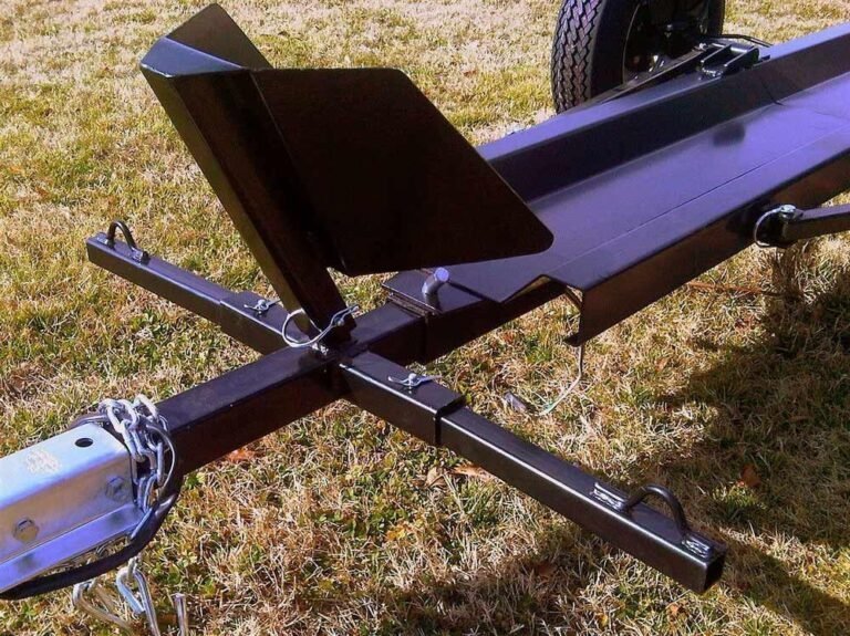 ACE Single Rail Folding Motorcycle Trailer