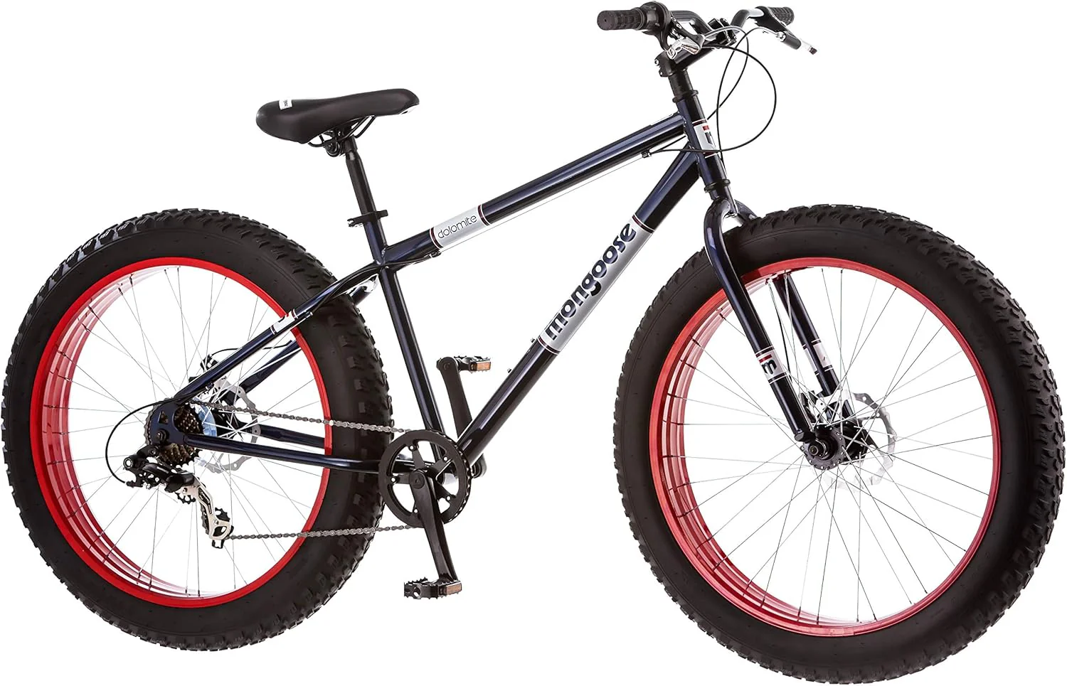 Mongoose Dolomite Fat Tire Mens Mountain Bike