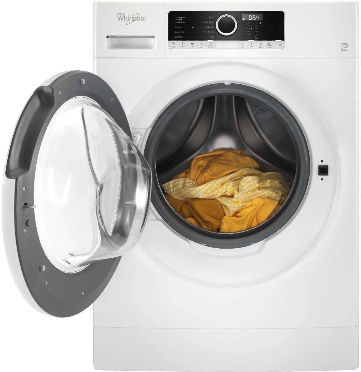 Whirlpool �C 1.9 Cu. Ft. High Efficiency Stackable Front-Load Washer with Detergent Dosing Aid �C White