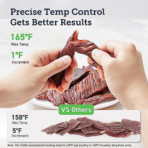 COSORI Food Dehydrator for Jerky, Large Drying Space with 6.48ft2, 600W Dehydrated Dryer