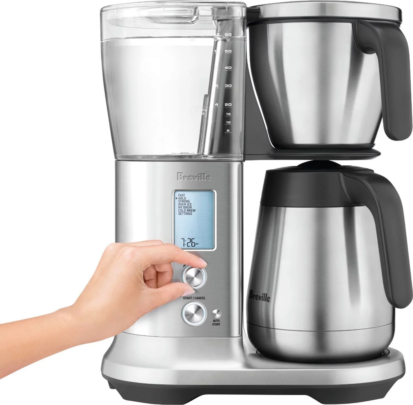 Breville �C the Precision Brewer Thermal 12-Cup Coffee Maker �C Brushed Stainless Steel