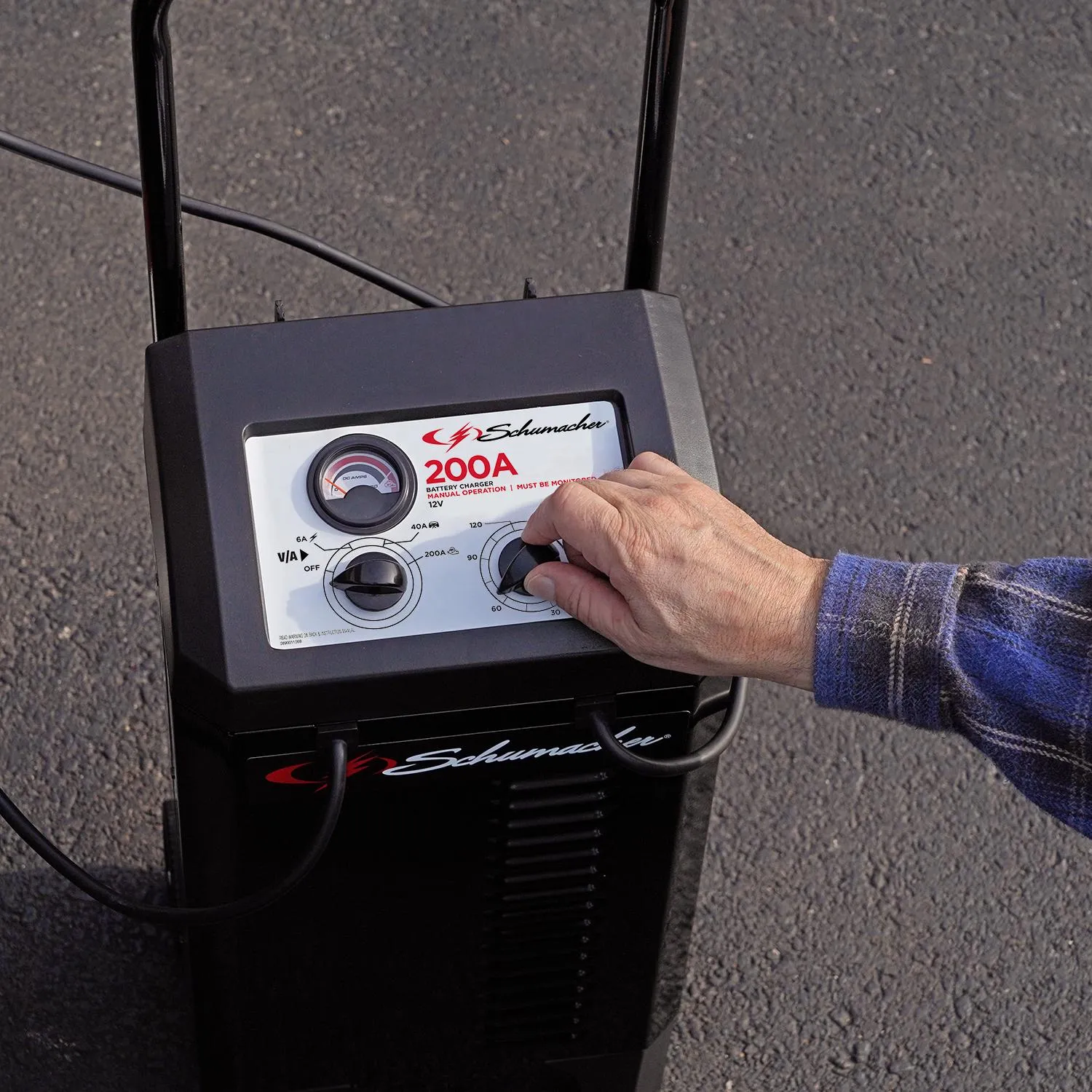 Electric 12V 200A Manual Battery Charger/Engine Starter