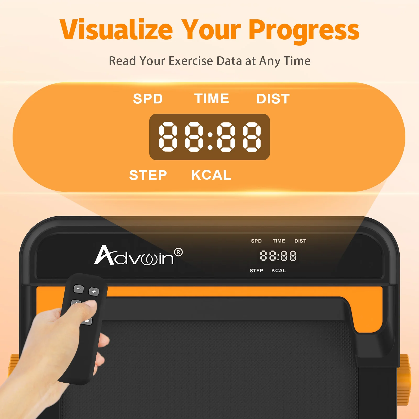 Walking Pad Manual Incline Treadmill