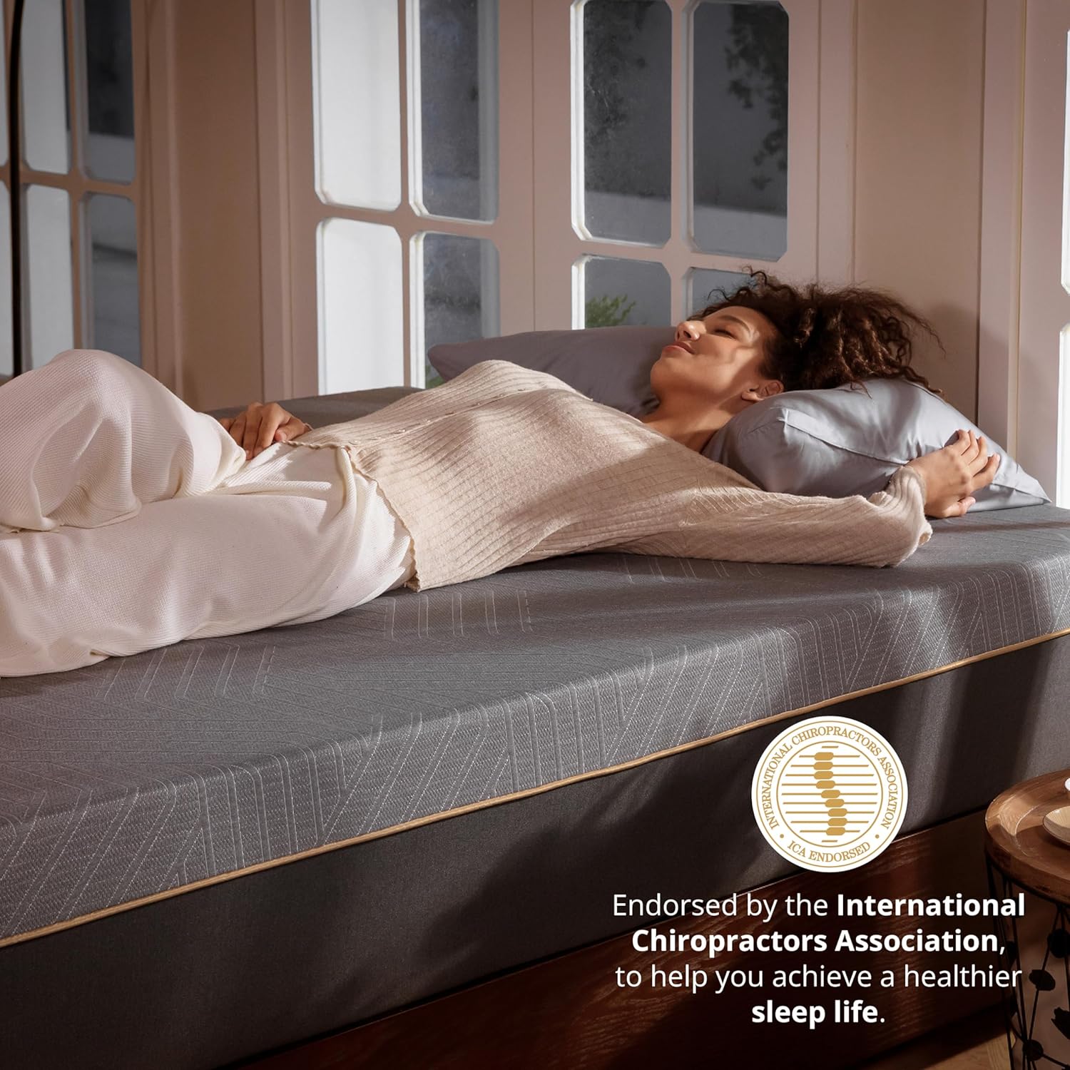 EGOHOME 14 Inch King Size Memory Foam Mattress for Back Pain, Cooling Gel Mattress Bed in a Box, Made in USA, CertiPUR-US Certified, Therapeutic Medium Mattress, 76x80x14 Black