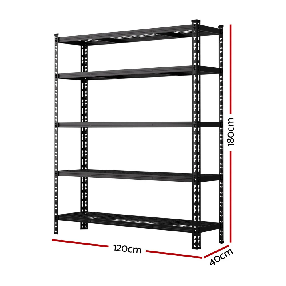 5 x 1.8M Giantz Garage Shelving Warehouse Rack