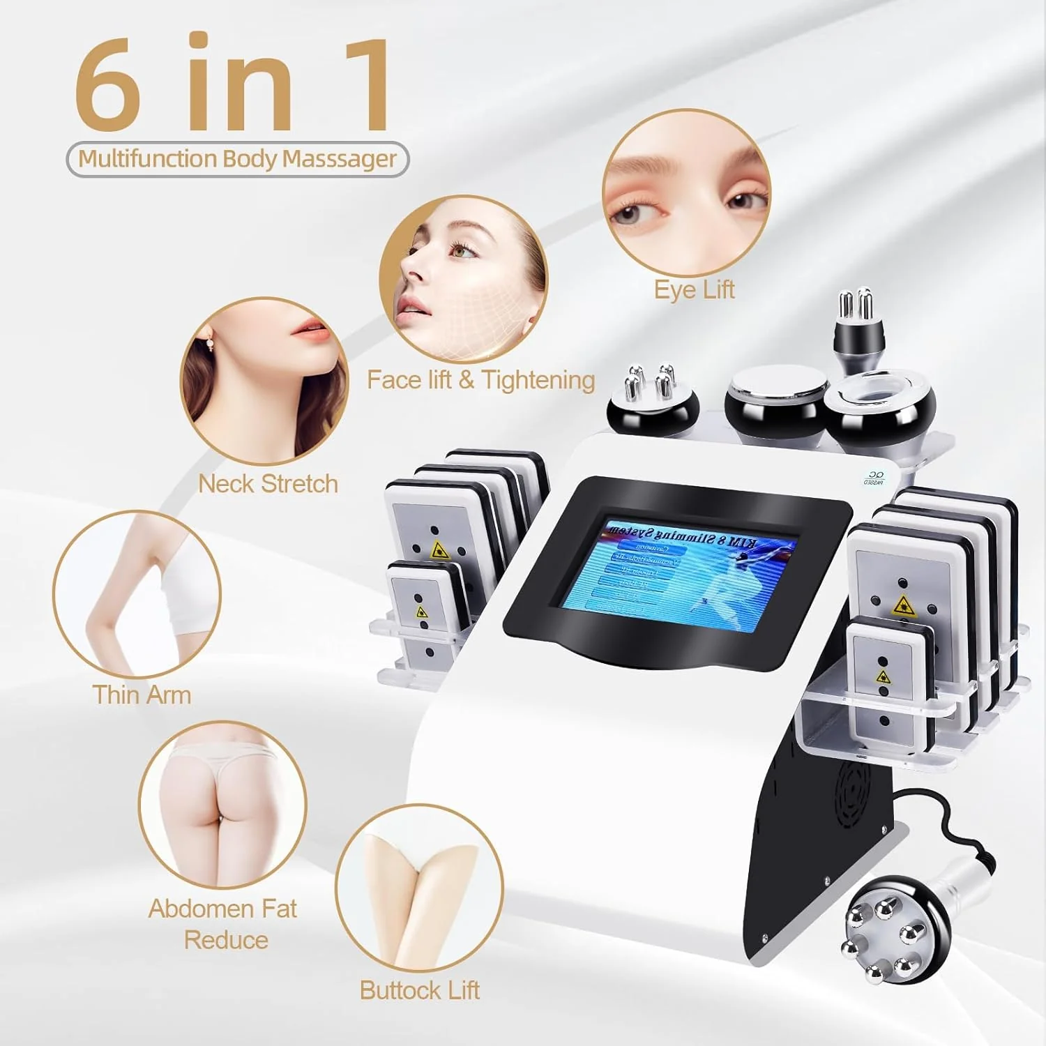 Body Massager Multifunction Beauty for Improvement in The Appearance of Cellulite Device