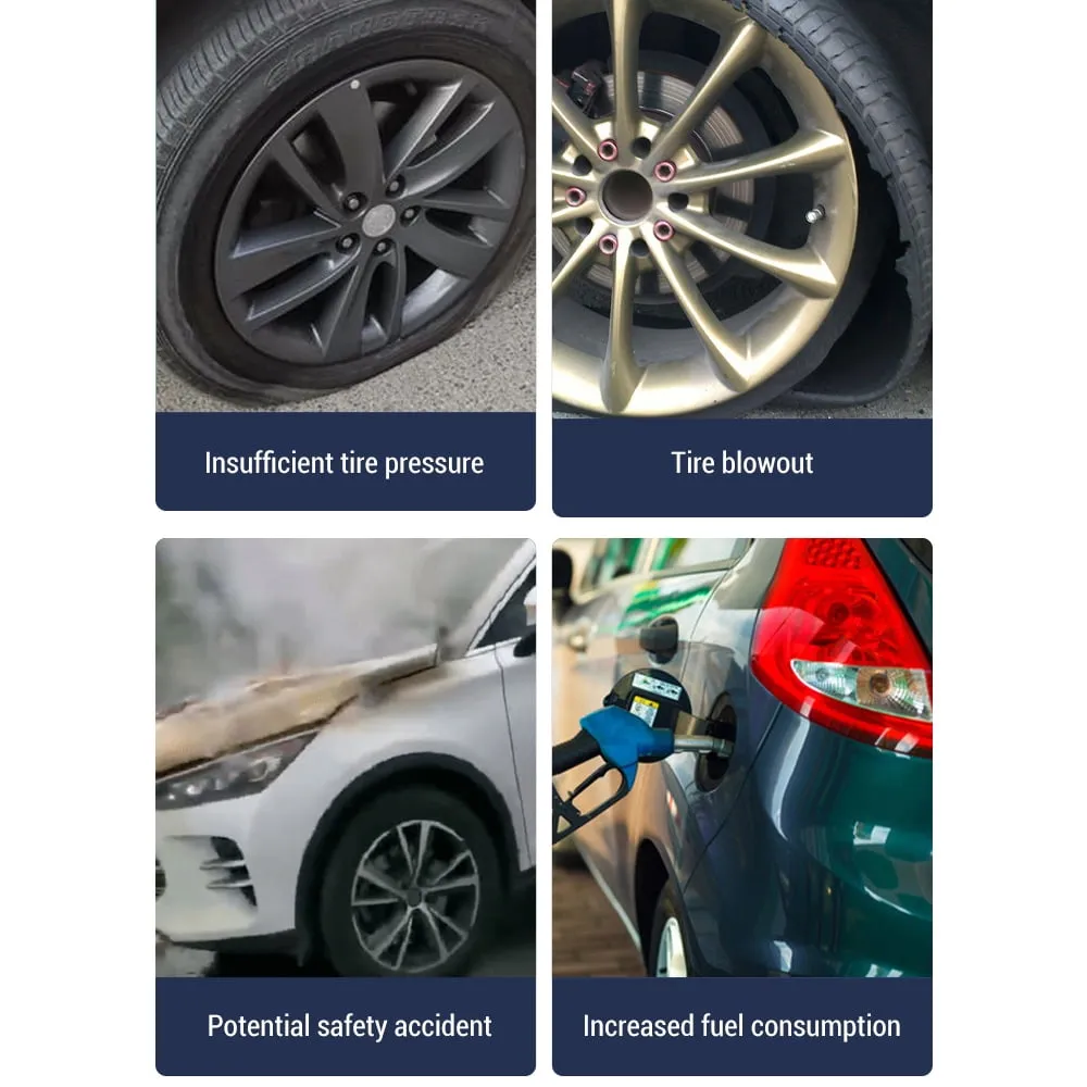 4 in 1 Car Jump Starter with 150PSI Air Compressor 1000A Battery (Up to 5.0L Gases Engines) 7500mAh Power Bank with