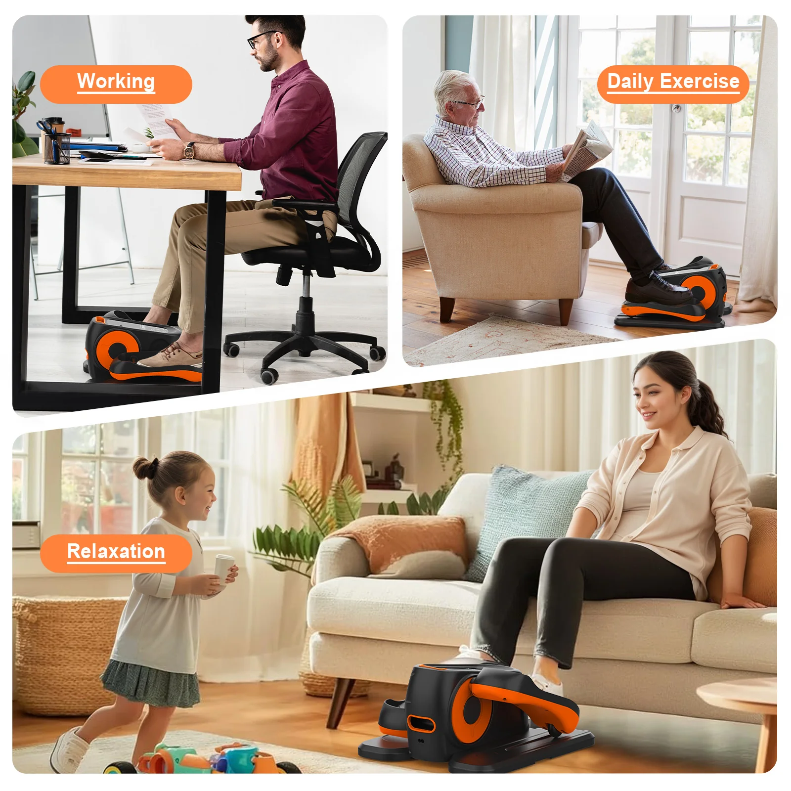 Under Desk Elliptical Machine