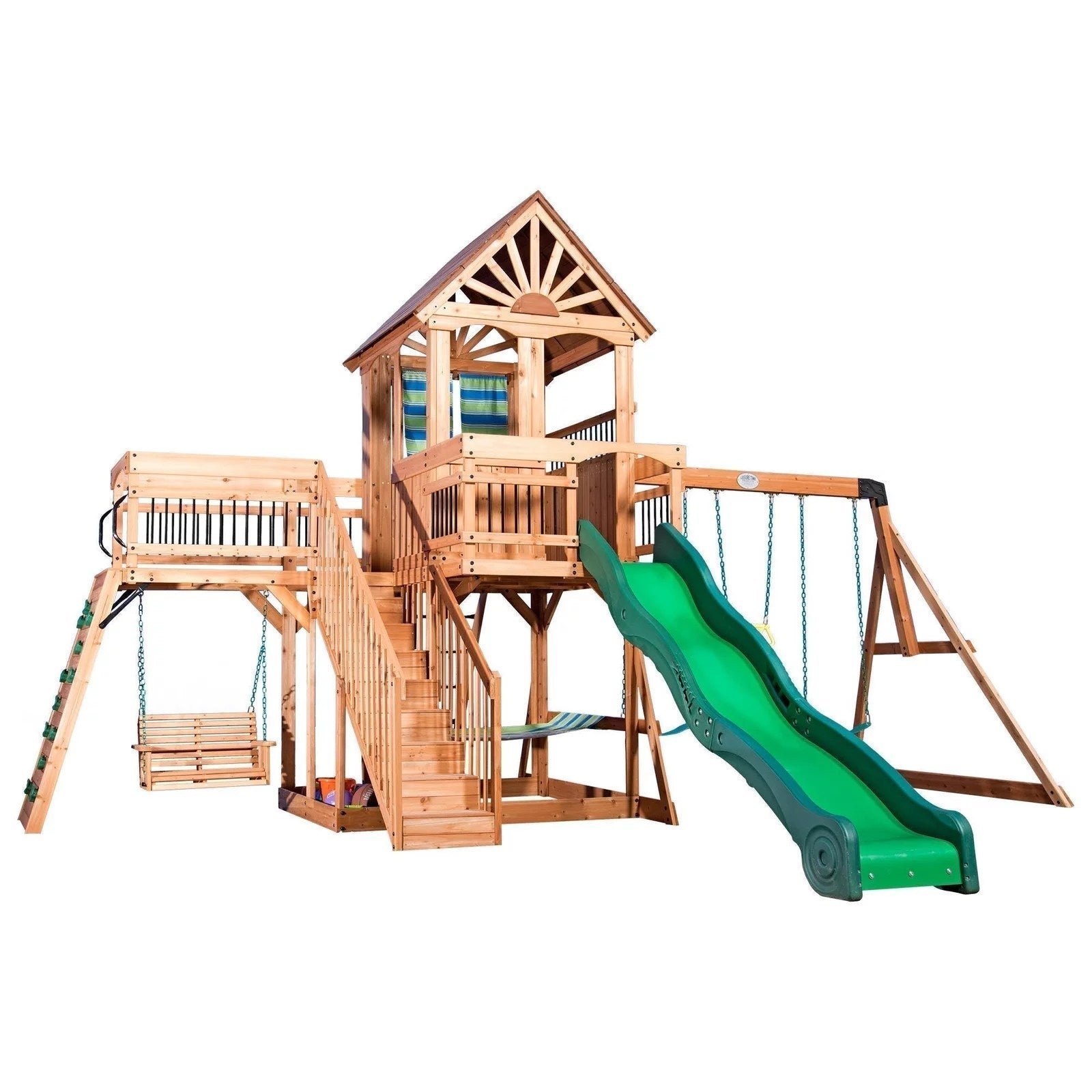Backyard Discovery Caribbean Cedar Swing Set