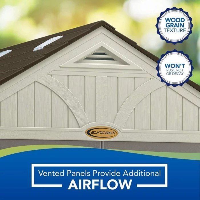 Suncast BMS8100 8�� x 10�� Tremont Storage Shed