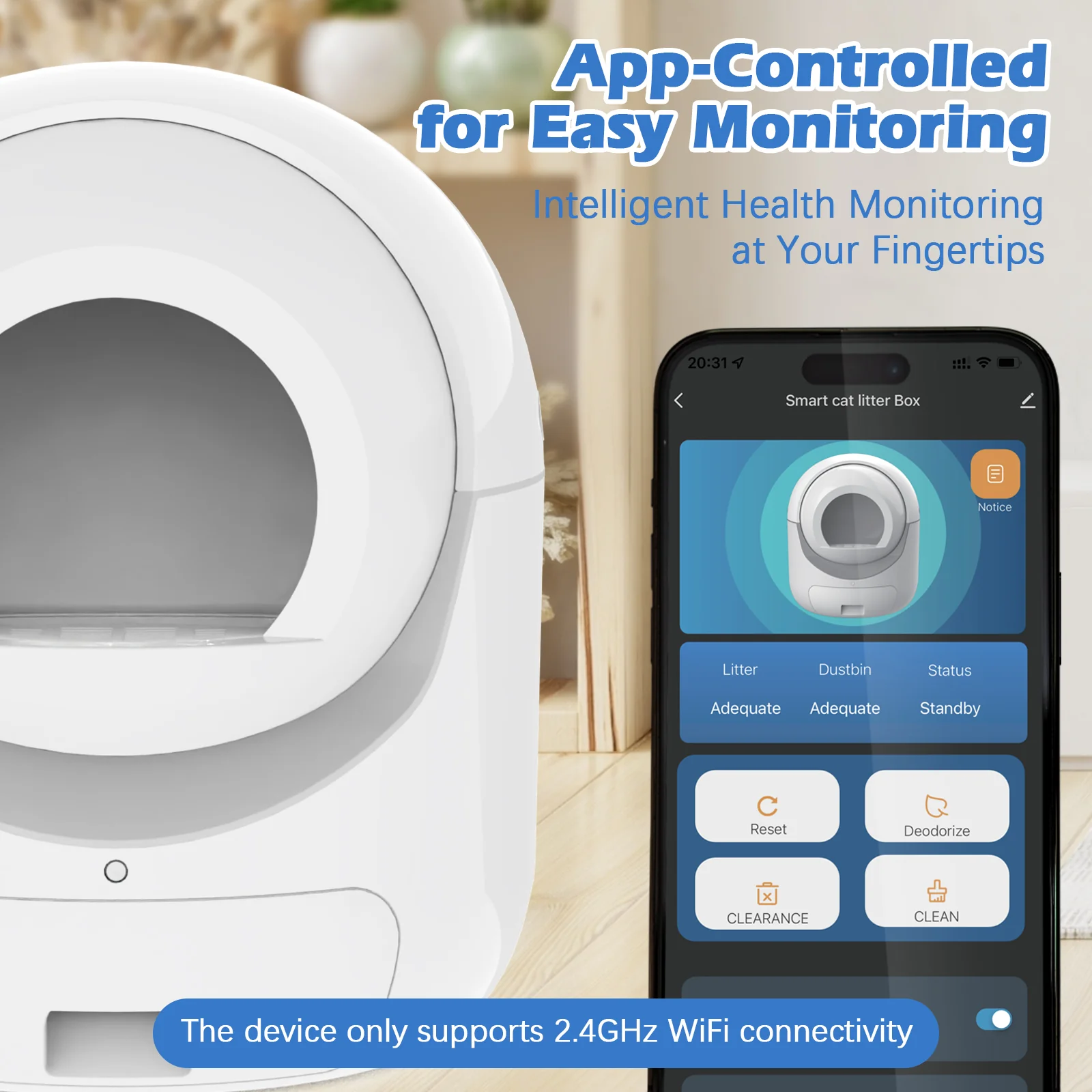 Self Cleaning Smart Cat Litter Box