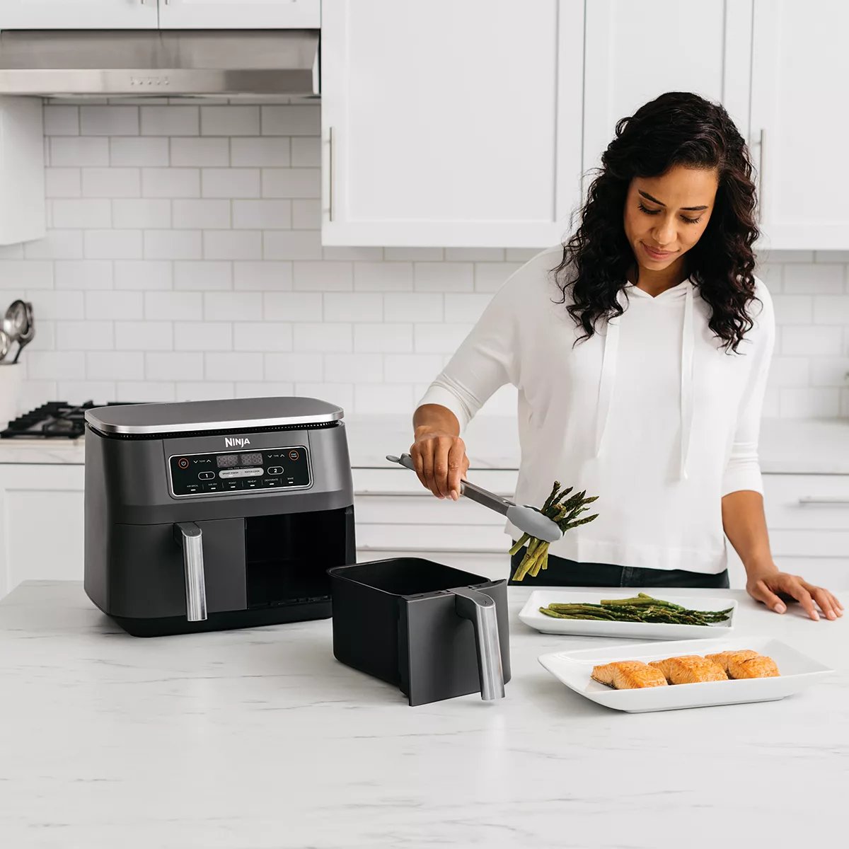 Ninja Foodi 8 qt. Original Dualzone, 2-Basket Air Fryer with 6 Functions