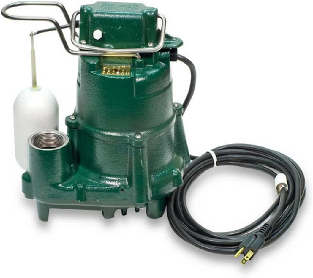Sewage Pump, 1/2 HP Automatic �C Heavy-Duty Submersible Sewage, Effluent or Dewatering Pump