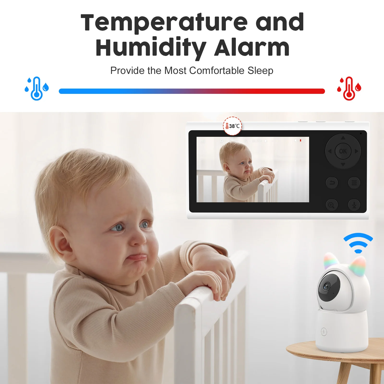 Baby Monitor WiFi Video Baby Security Camera