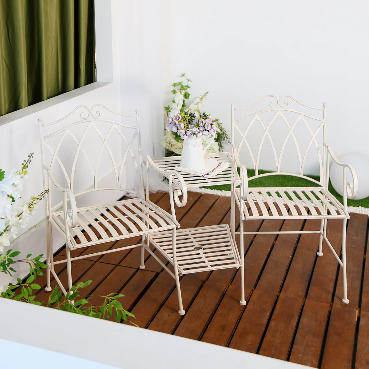 Alberche Outdoor 2 Person Lounge Set