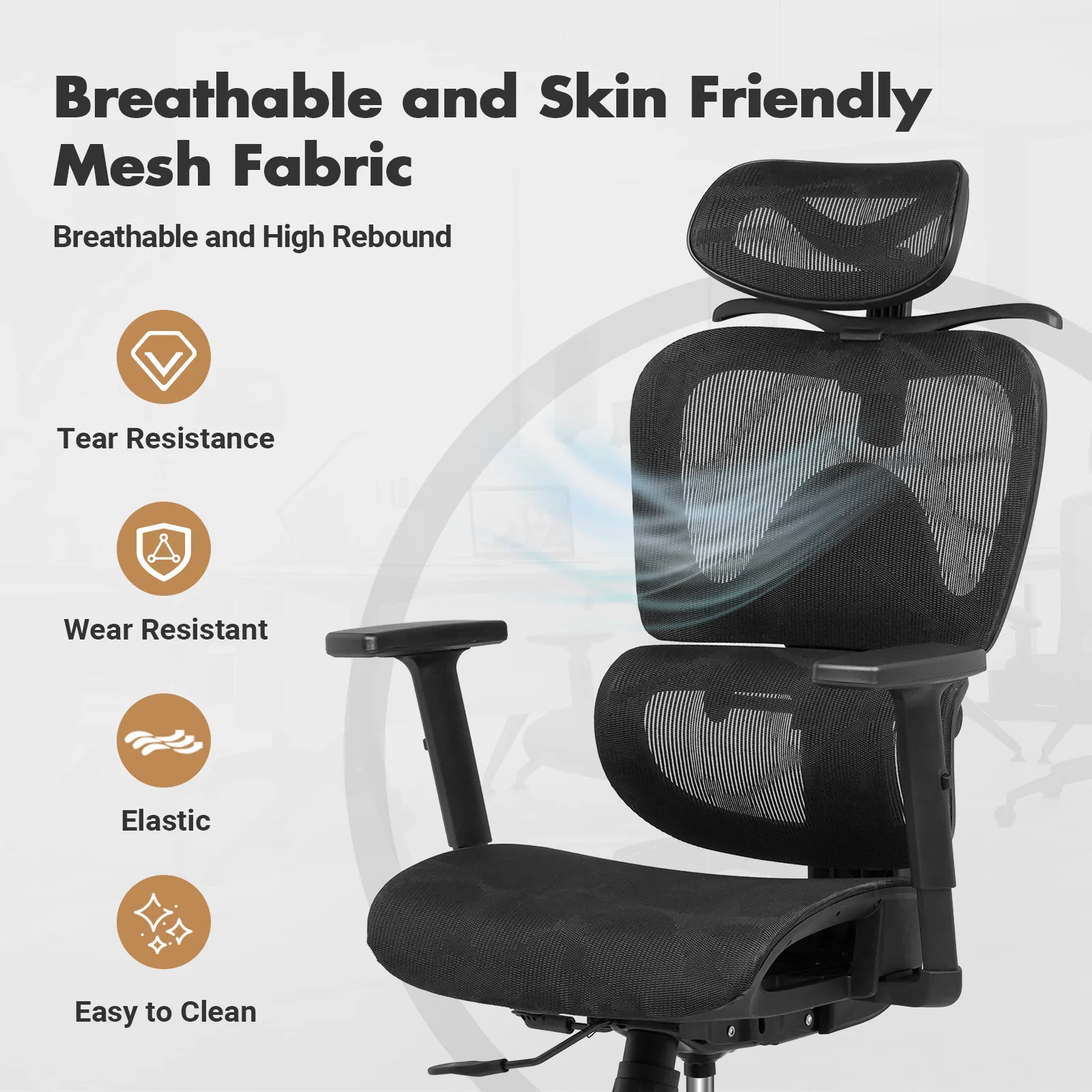 Ergonomic Office Chair Computer Chairs
