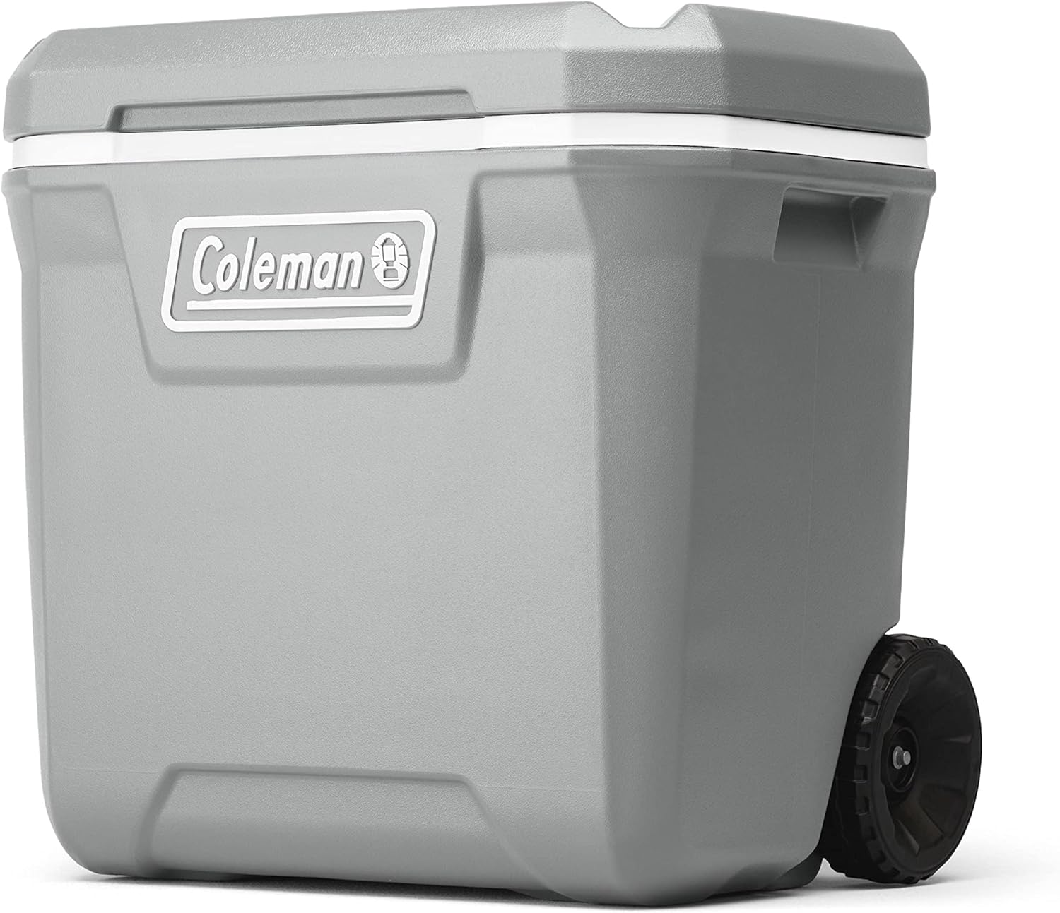 Coleman Classic Series Insulated Portable Wheeled Cooler, Leak-Resistant Outdoor Hard Cooler Keeps Ice up to 5 Days, 100-Quart