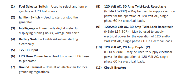 Champion 100155 7000W/9000W Dual Fuel Electric Start Generator Manufacturer RFB