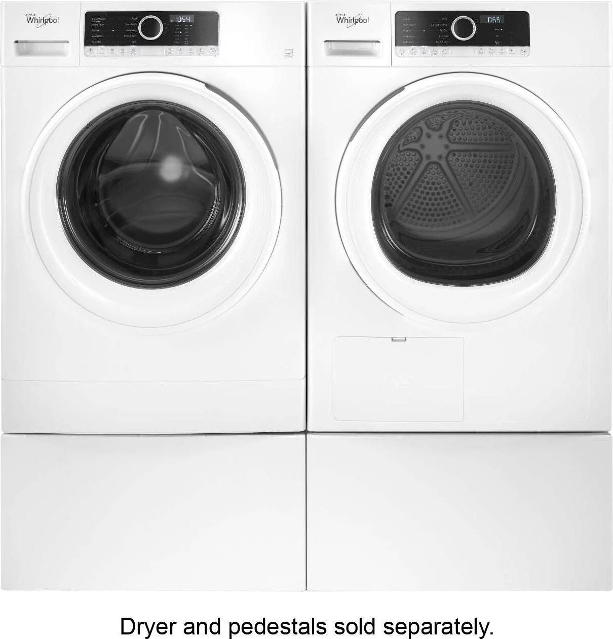 Whirlpool �C 1.9 Cu. Ft. High Efficiency Stackable Front-Load Washer with Detergent Dosing Aid �C White