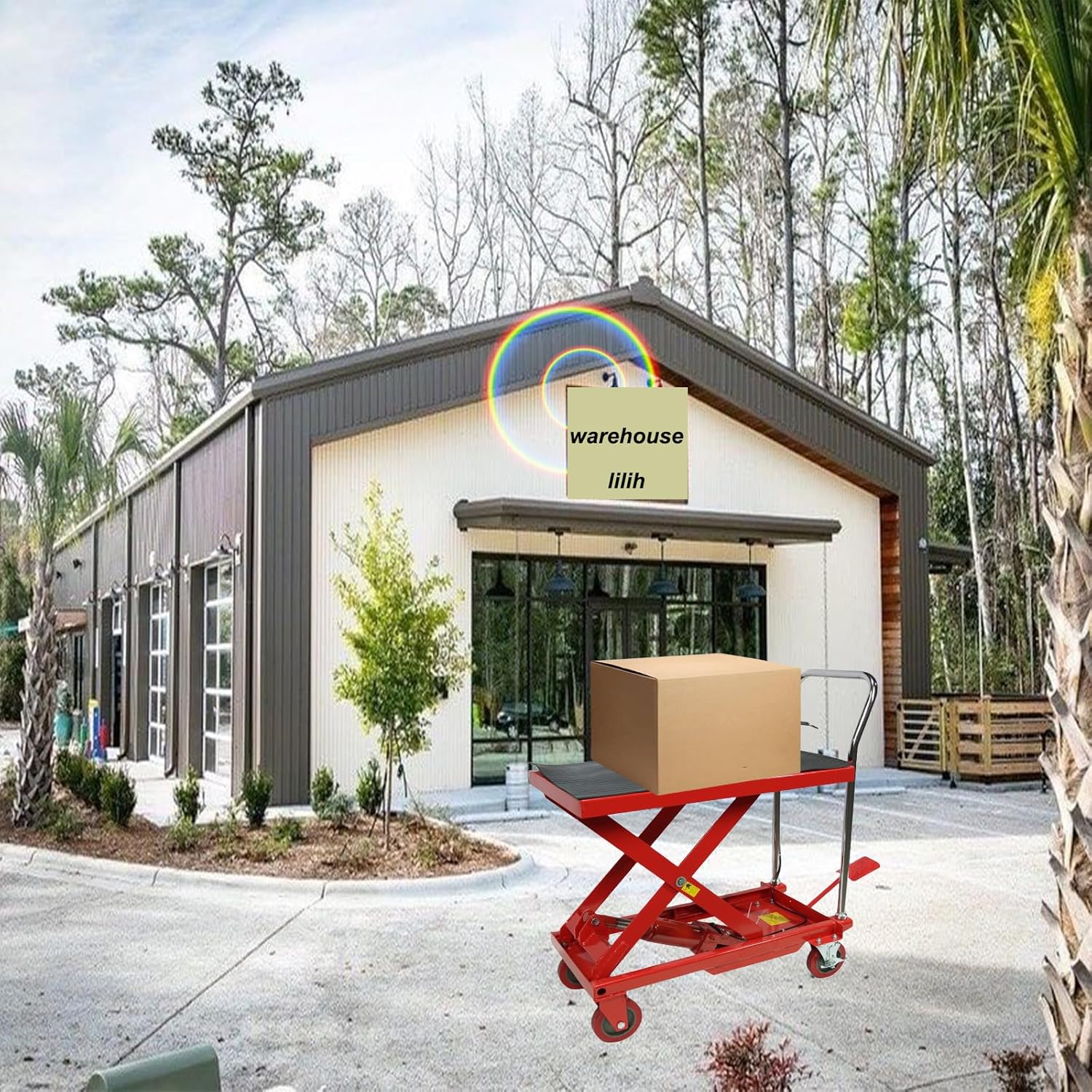 Hydraulic Lift Table Cart �C 31