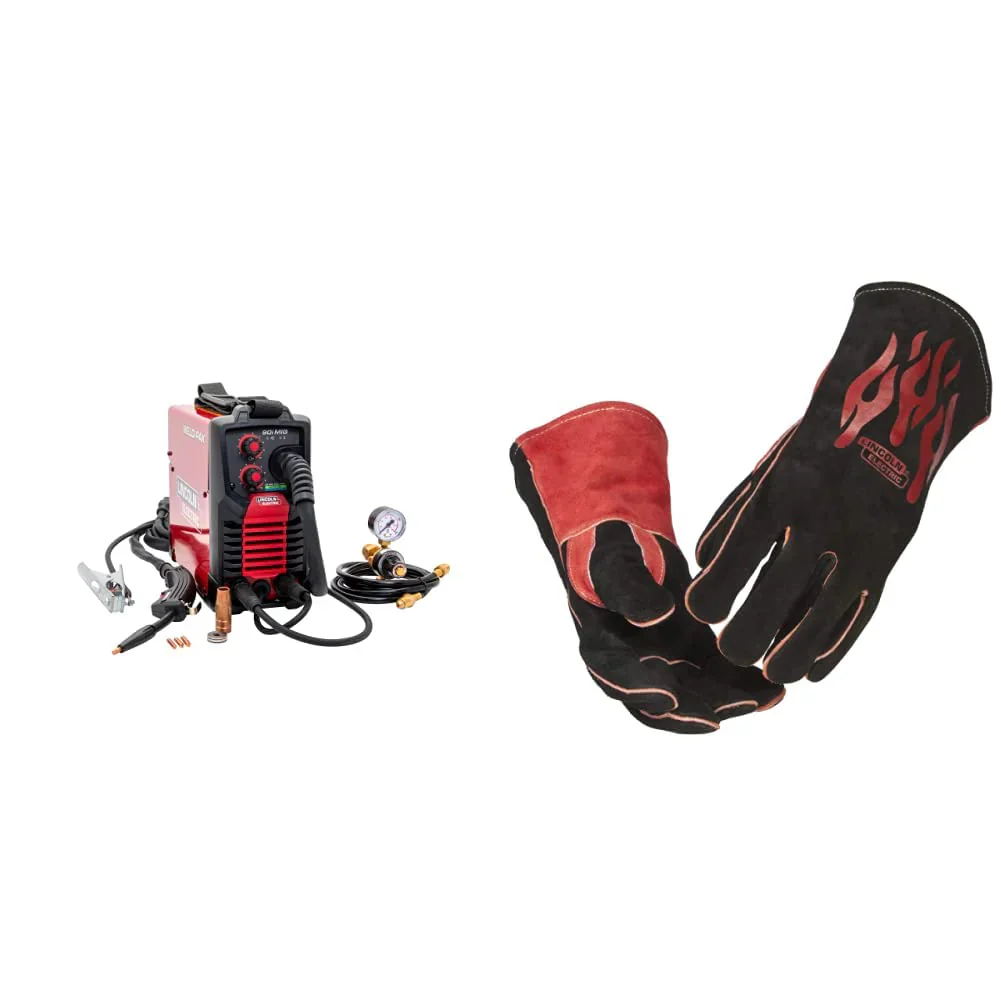 90i FC Flux Core Wire Feed Weld-PAK Welder, 120V Welding Machine, Portable w/Shoulder Strap, Protective Metal Case, Best for Small Jobs, K5255-1