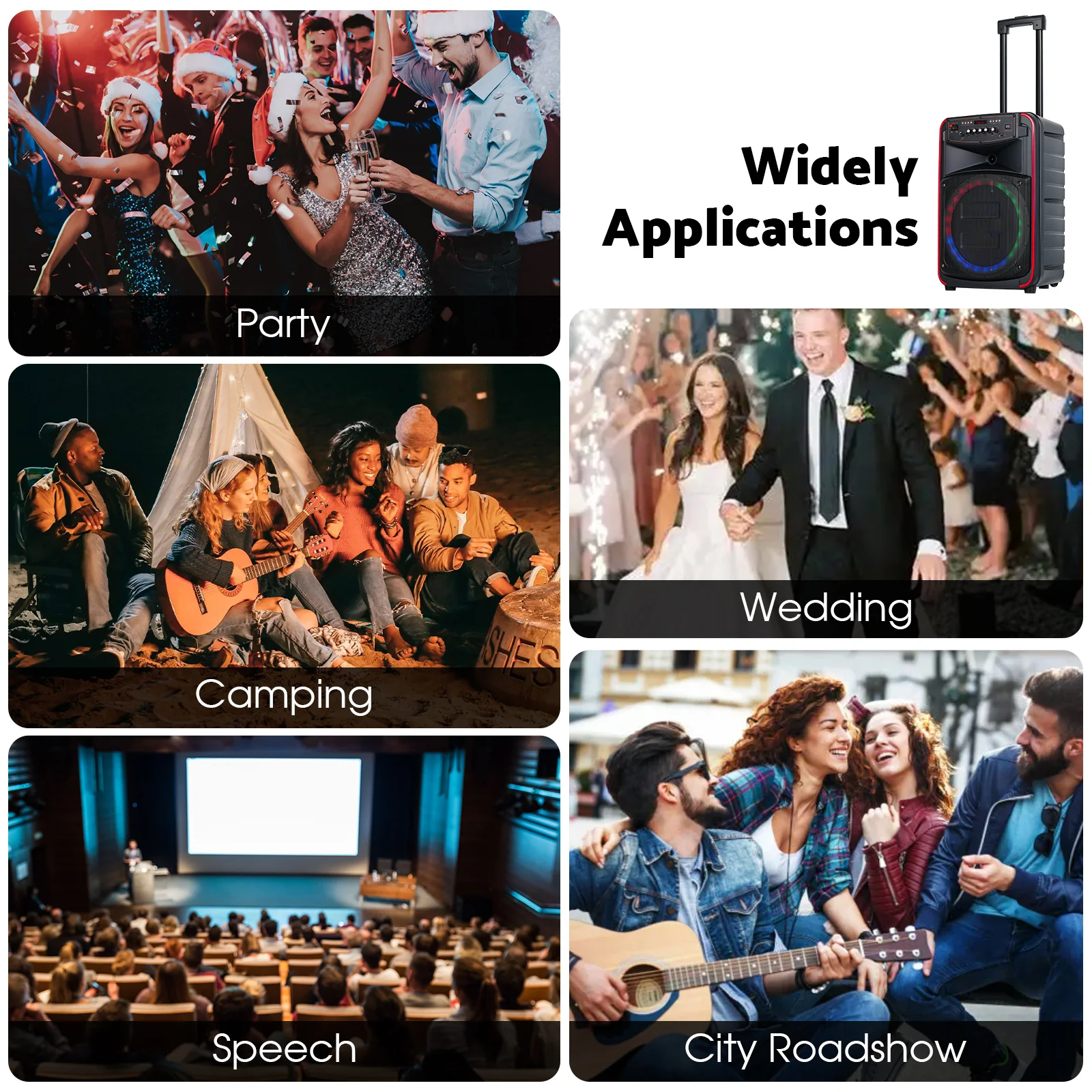 Karaoke Machine Portable Bluetooth Karaoke Speaker