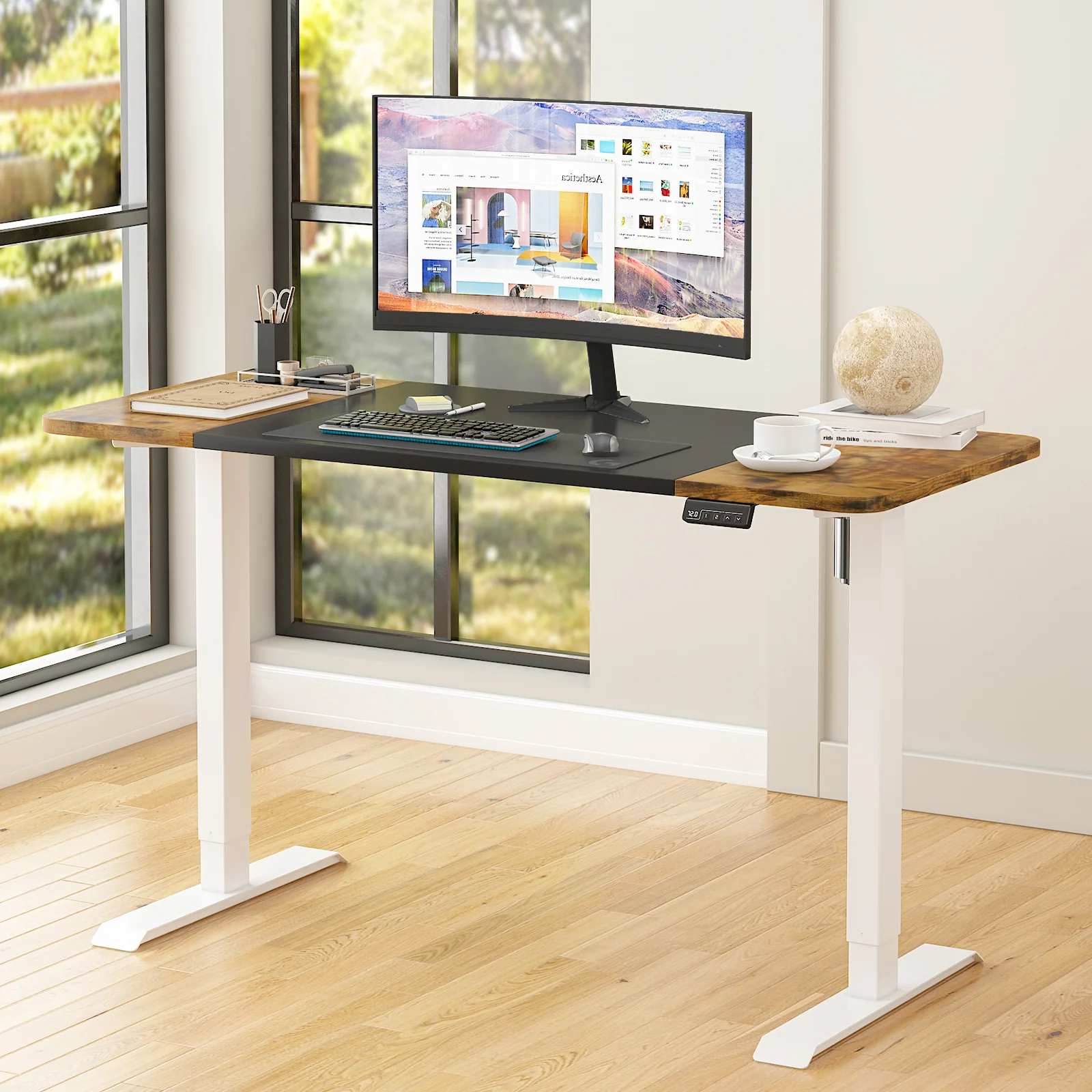 Electric Standing Desk with Memory Lifting 140cm