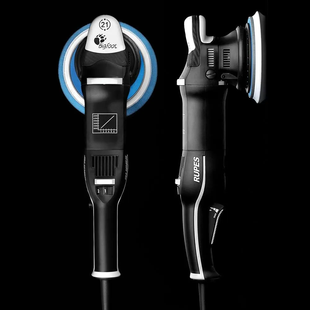 Buffer Polisher for Car Detailing, Orbital Cleaner, Car Cleaning Tool for Wash, Brush & Foam, Car Essential Accessory with Variable Speed (Single Tool)