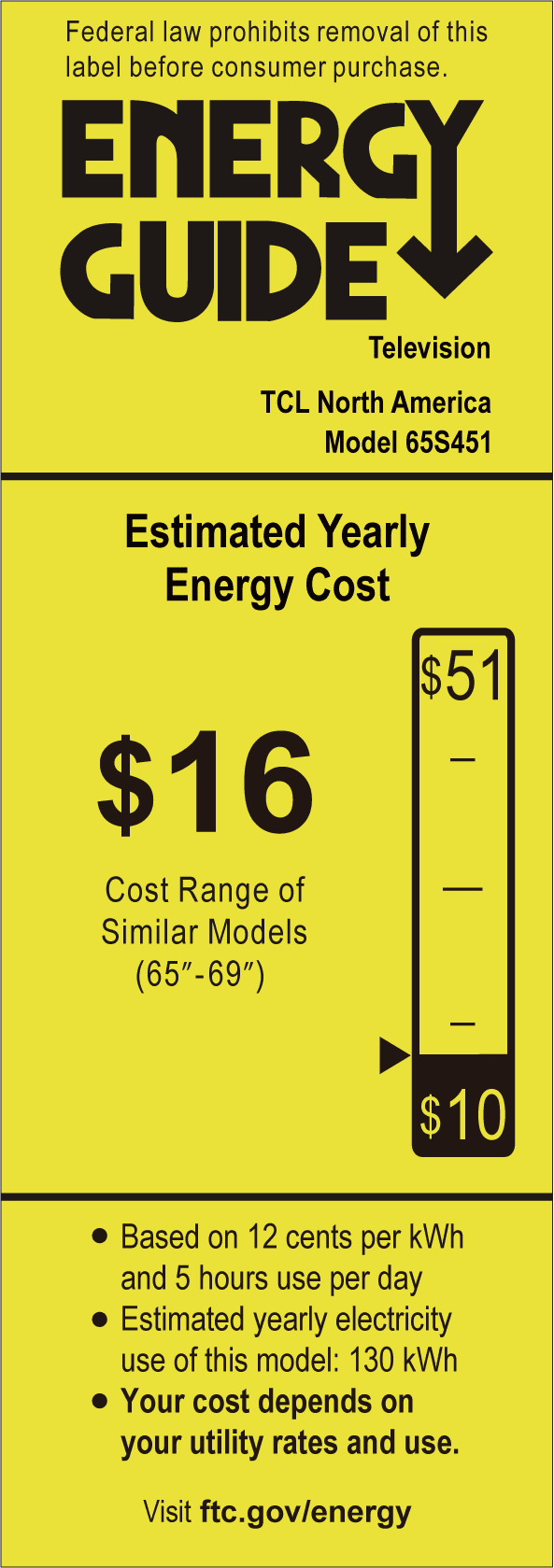 TCL 65��� 4-Series 4K UHD HDR Smart Roku TV �C Stunning Picture & Endless Entertainment