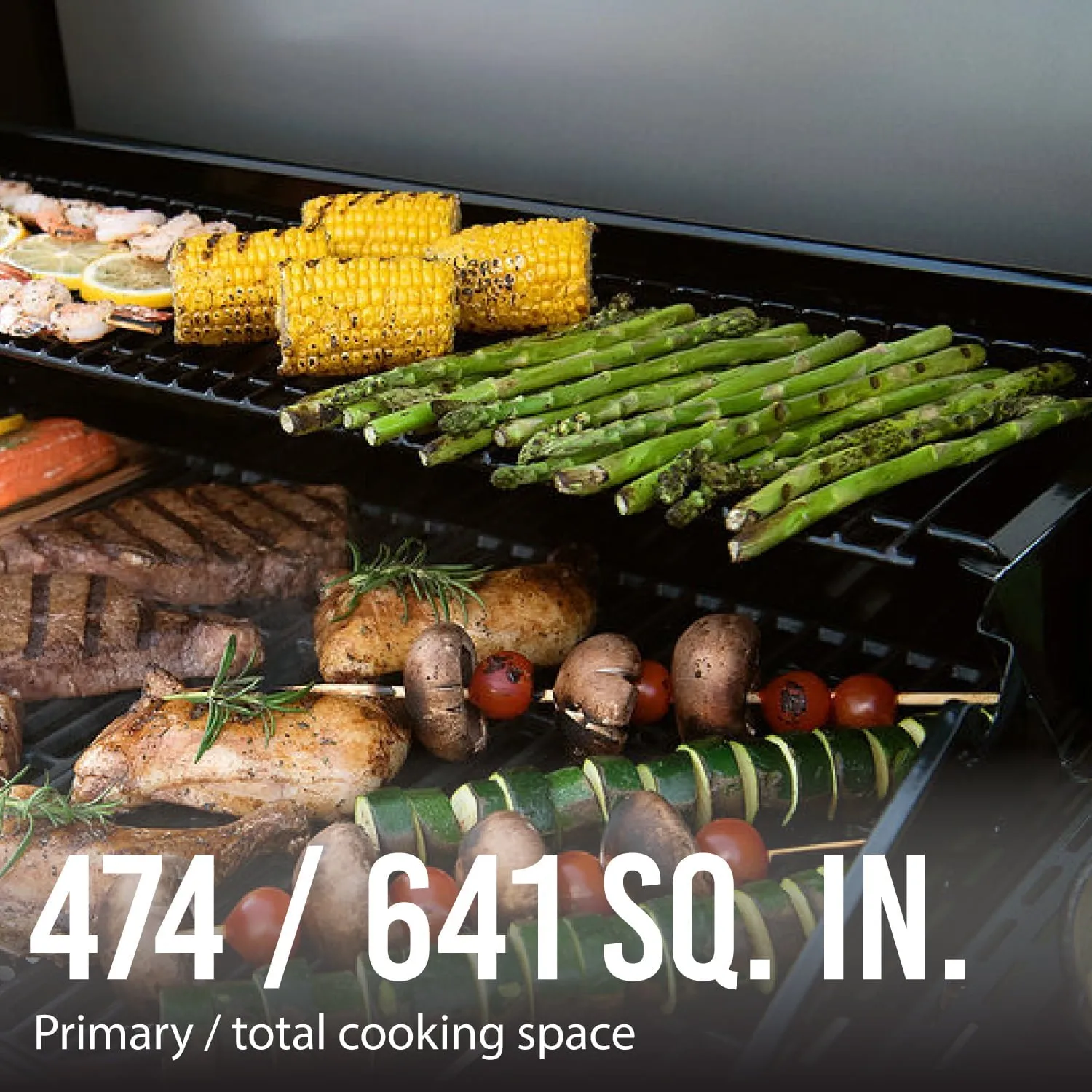 Expert Grill 5-Burner Propane Gas Grill with Side Burner