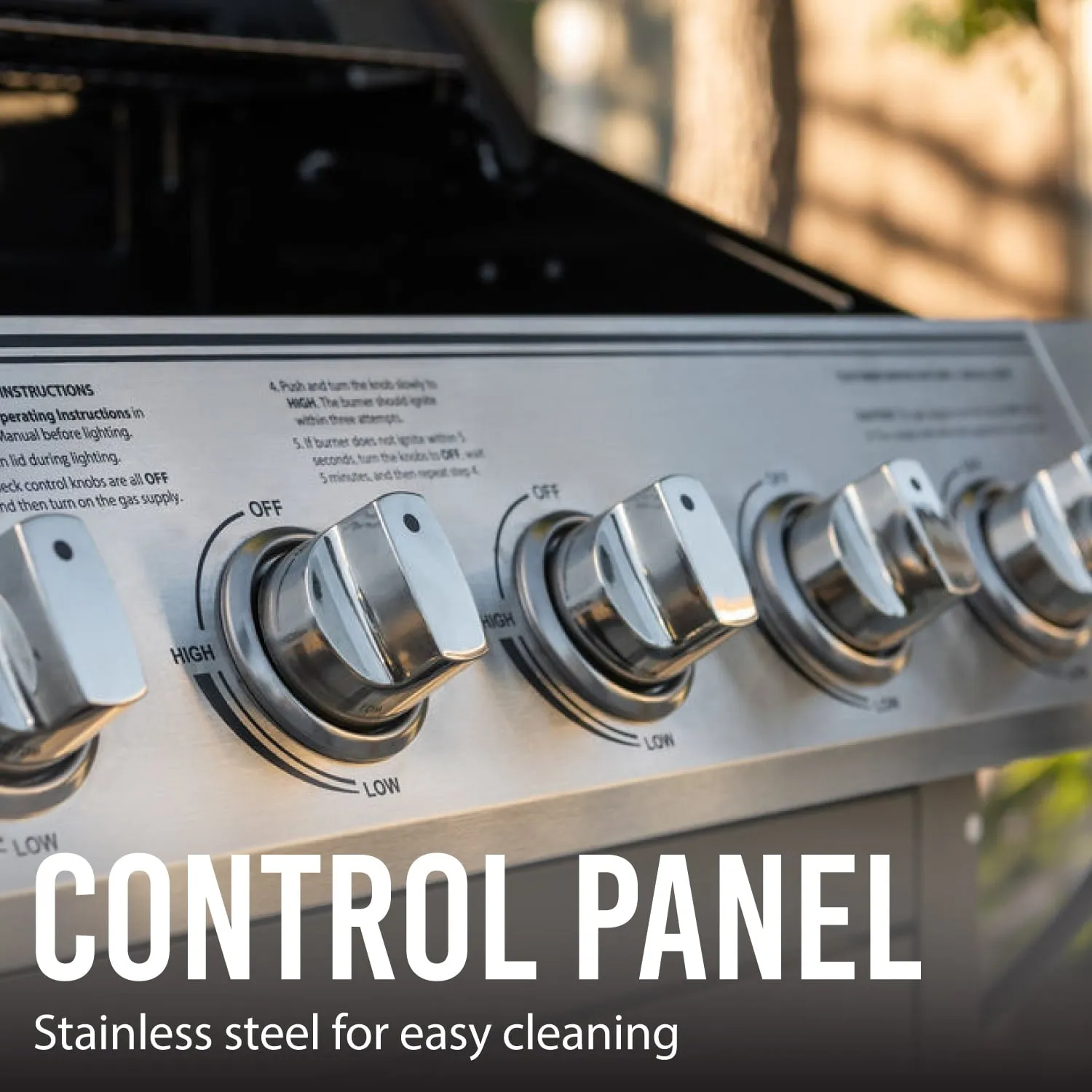 Expert Grill 5-Burner Propane Gas Grill with Side Burner