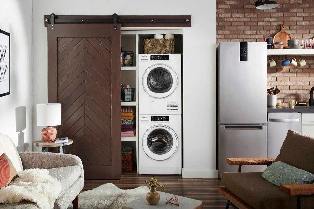 Whirlpool �C 2.3 Cu. Ft. High Efficiency Stackable Front Load Washer with Detergent Dosing Aid �C White