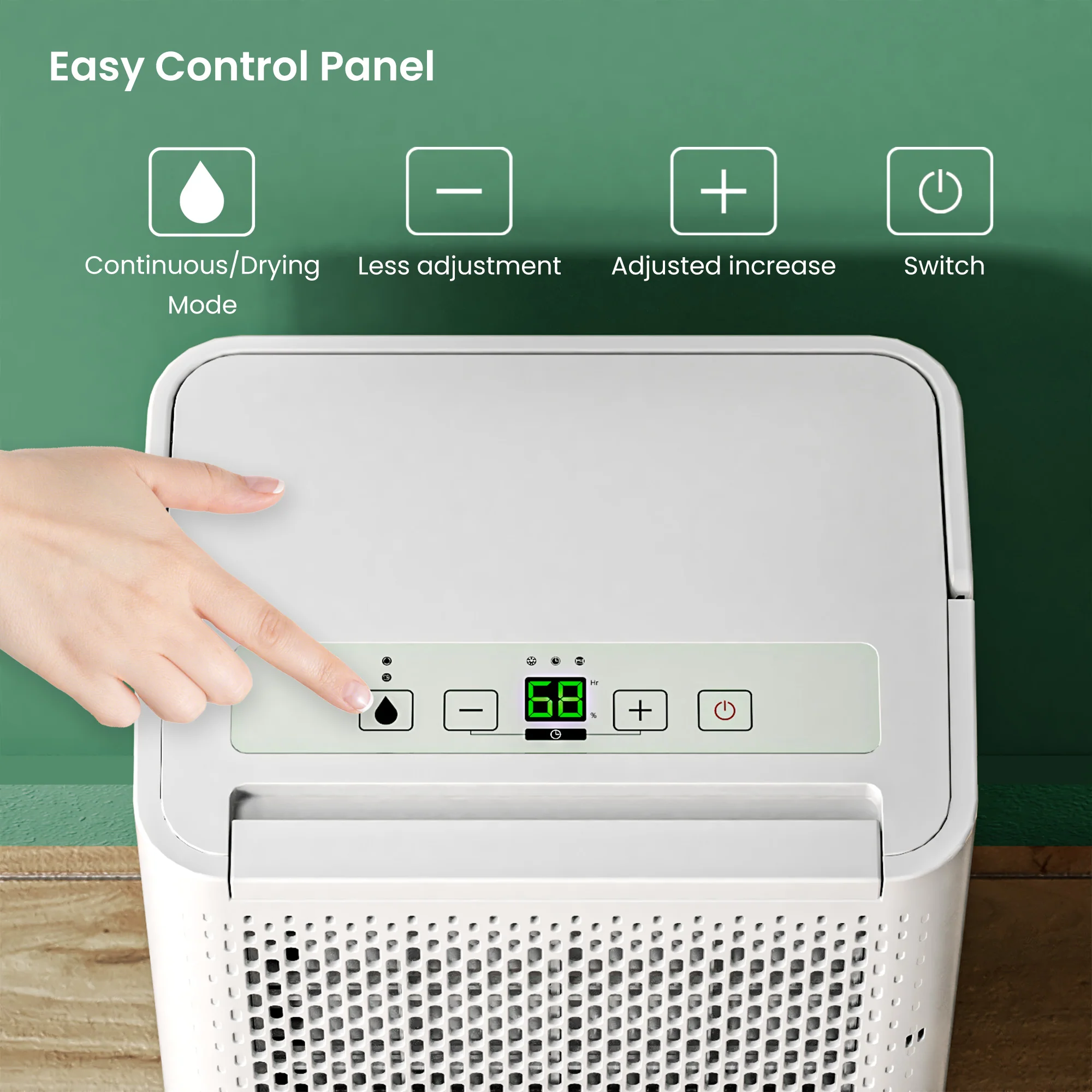 2.1L Air Dehumidifiers