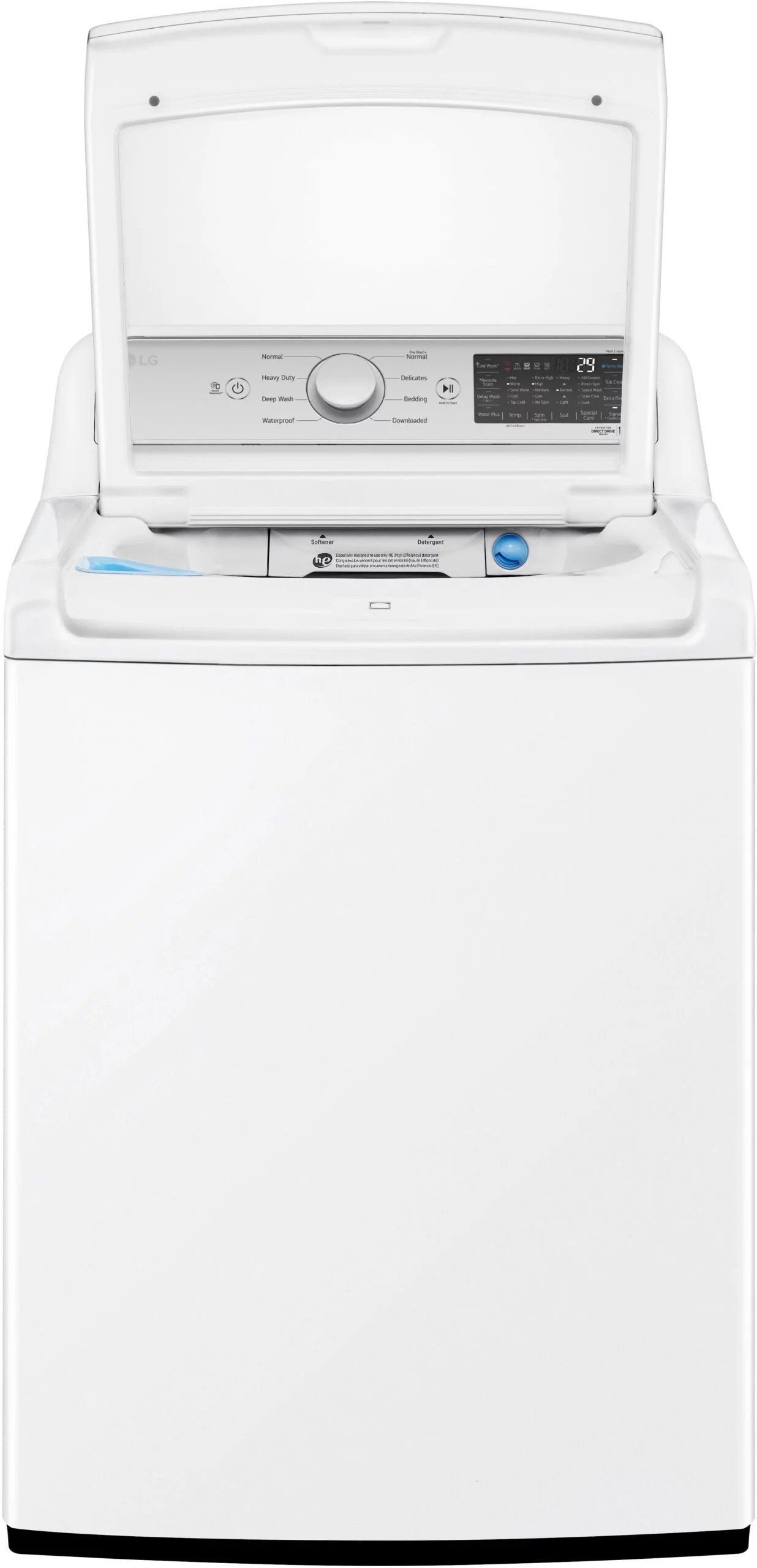 LG �C 5.5 Cu. Ft. Smart Top Load Washer with TurboWash3D �C White
