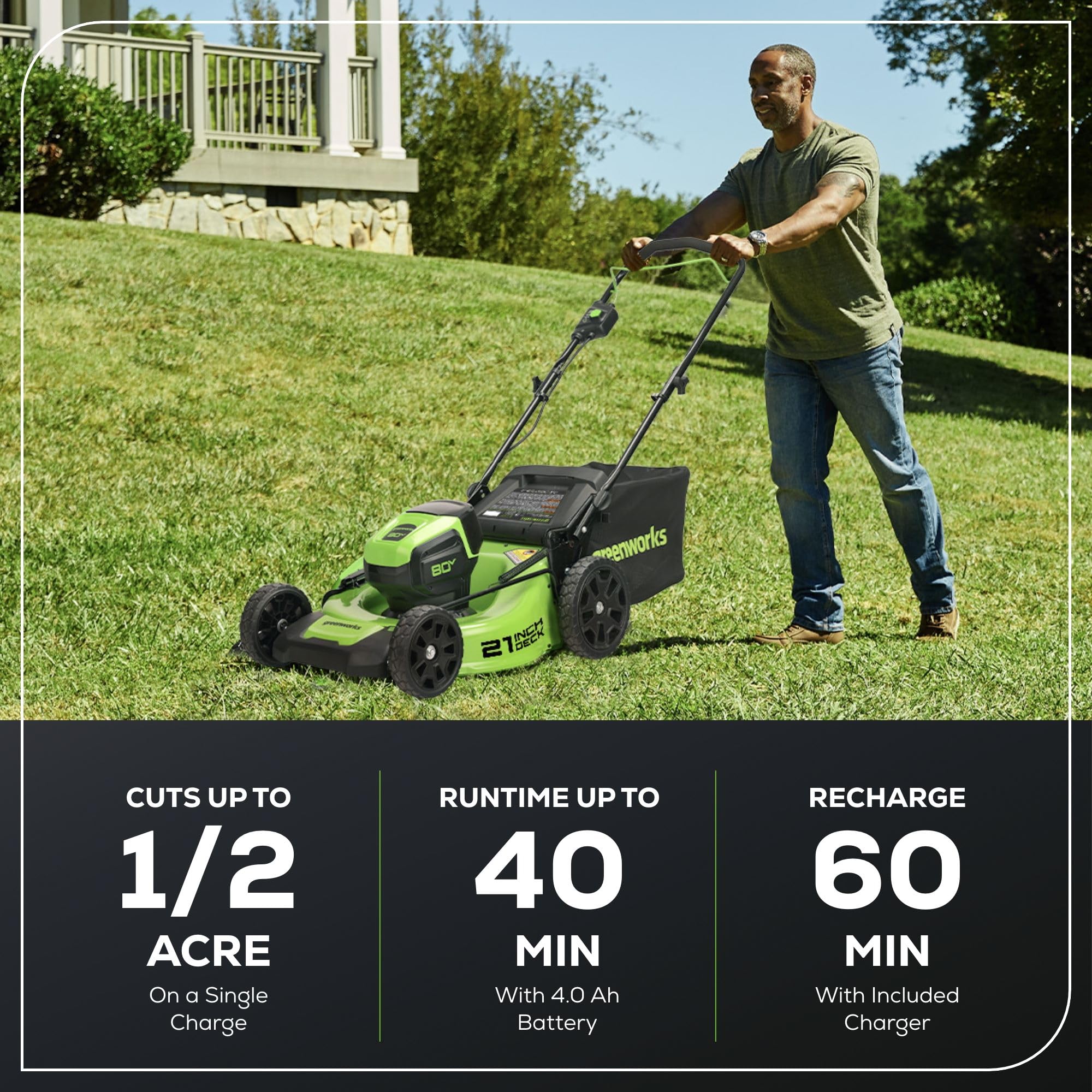 Greenworks 80V 21