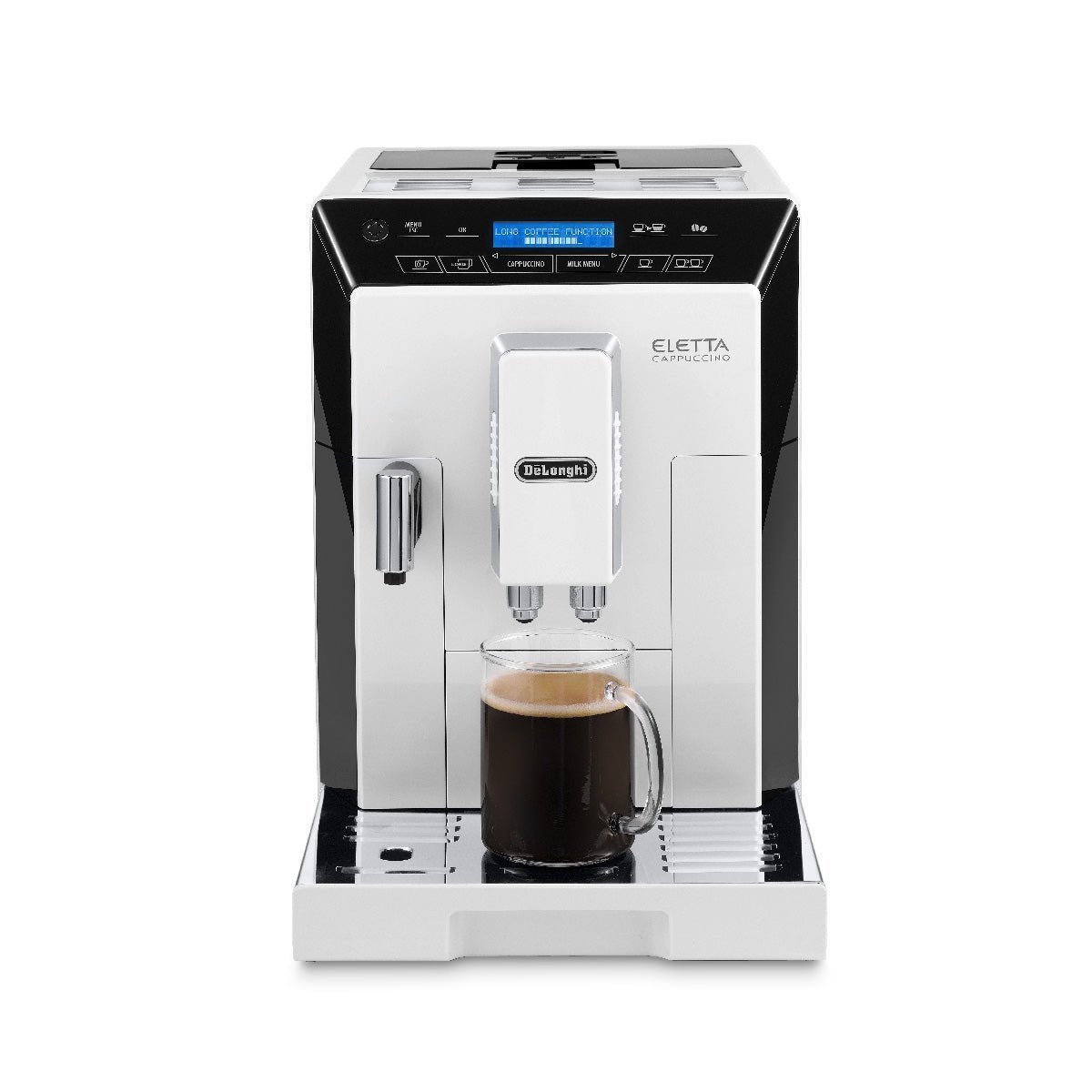 DeLonghi Eletta Cappuccino Super Automatic Espresso Machine (ECAM44660W / White)