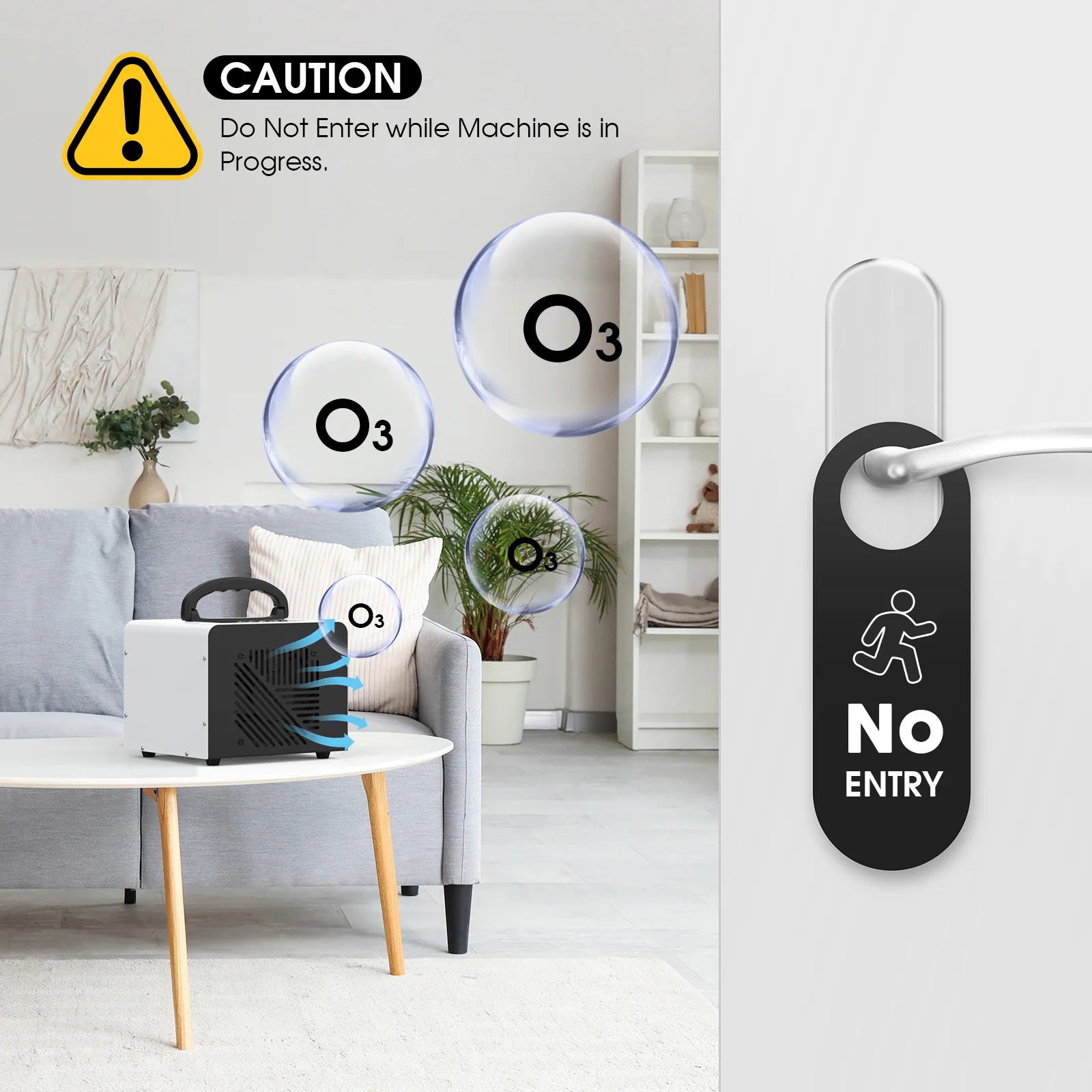 Ozone Generator 60000mg/h Air Purifier