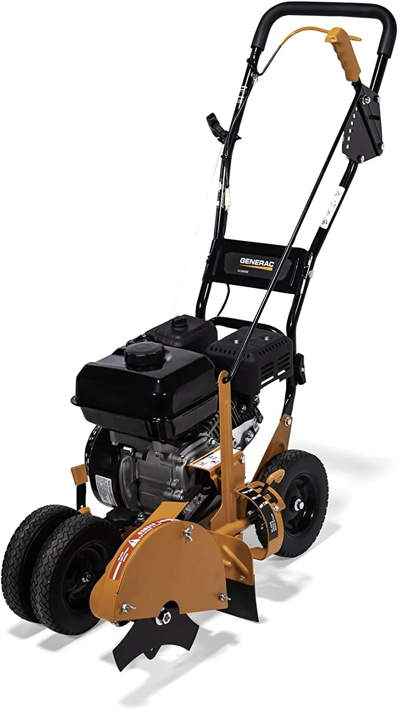 High-Powered 163cc Engine, Start With Ease - Precision Bevel Cutting, Easy Curb Hopping, 6-Depth Adjustments, 4-Wheel Control for Edging with Ease-Generac