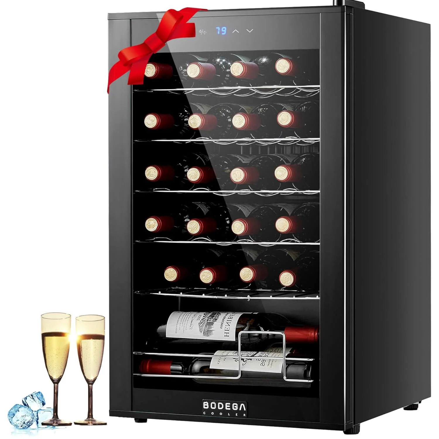 Mini Wine Fridge 28 Bottles