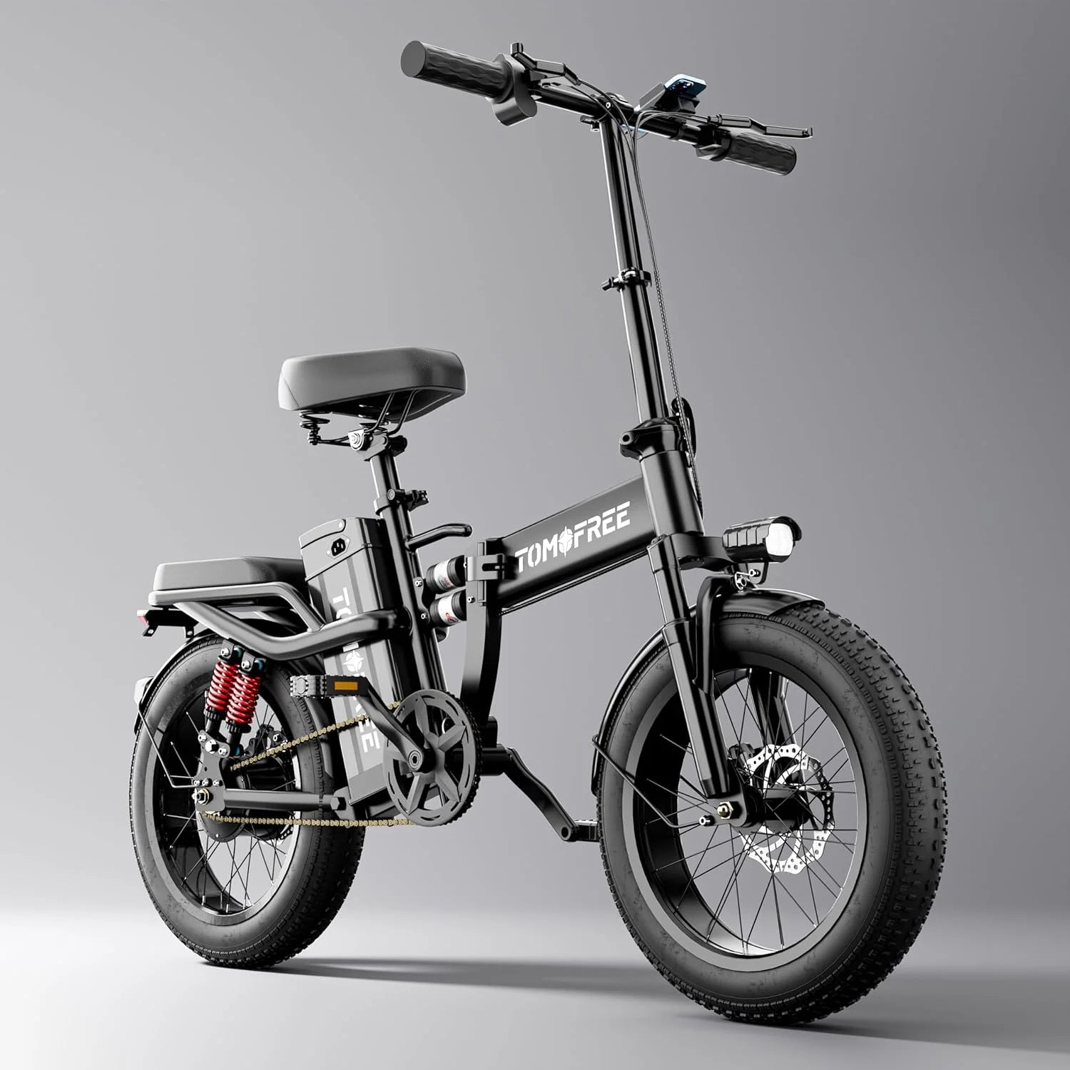 T1 Electric Bike for Adults 1200W Motor, 31MPH, 48V 20AH Folding E-Bike,16 * 3